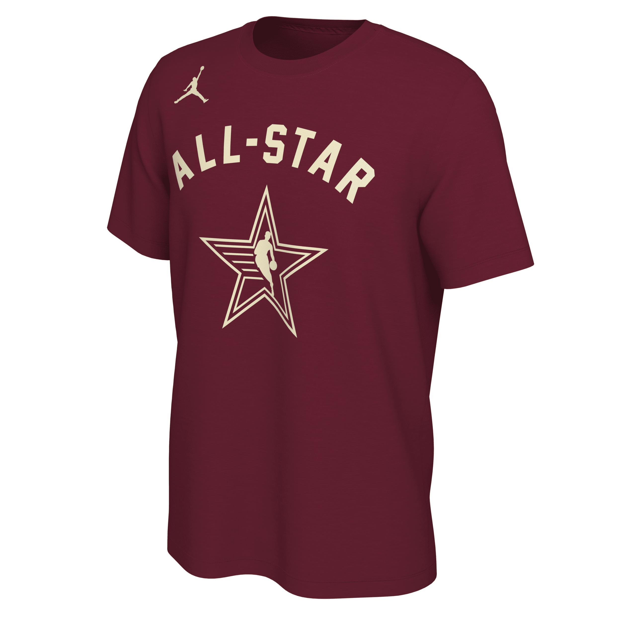 Nike Mens Nikola Jokic All-Star Week West 24 T-Shirt - White/Red Product Image