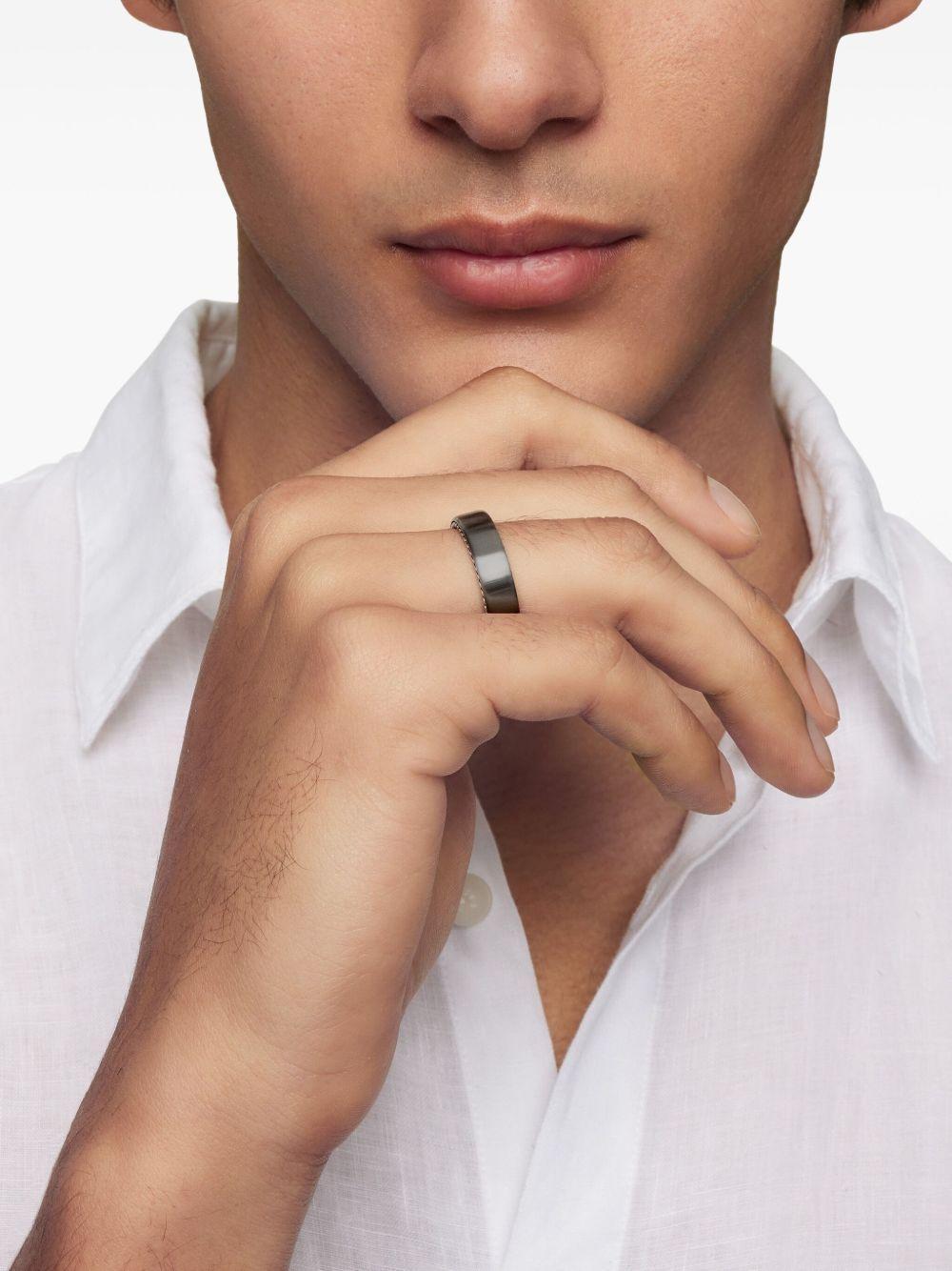 sterling silver Streamline band ring (6mm) Product Image