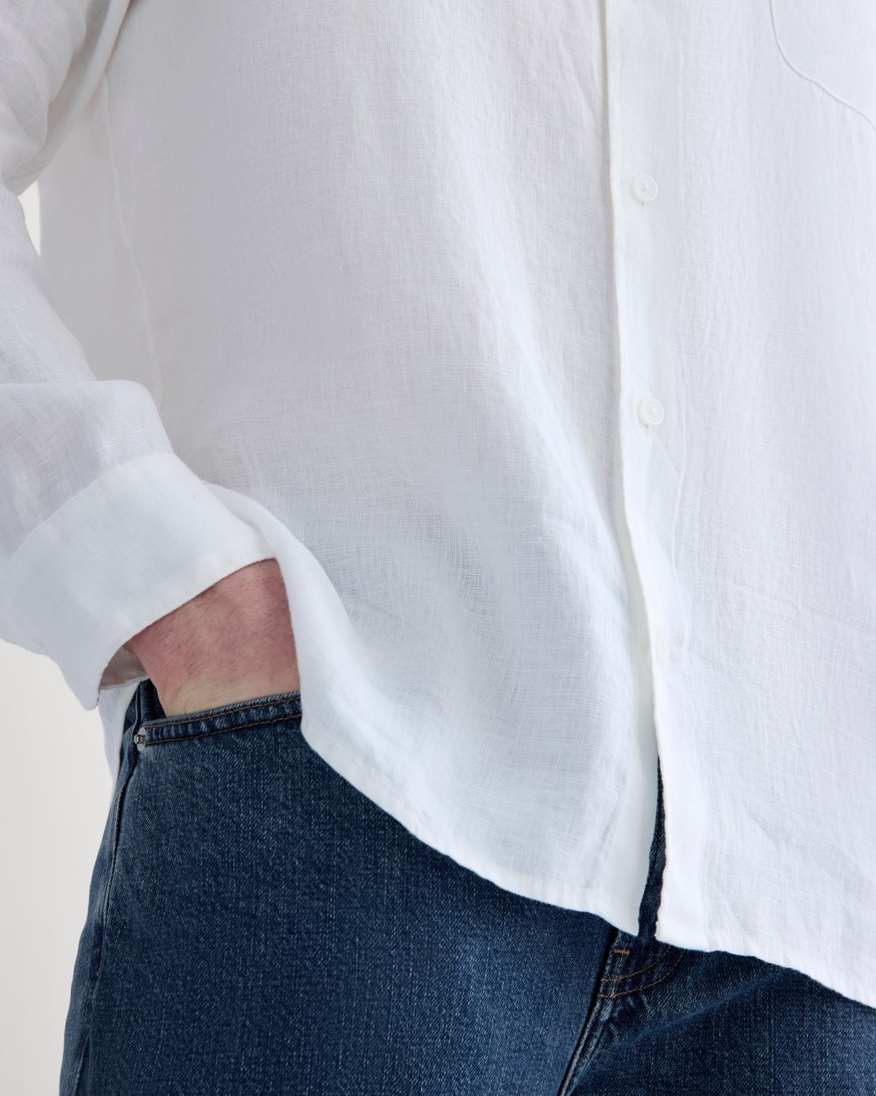 The Classic Shirt in Linen Product Image