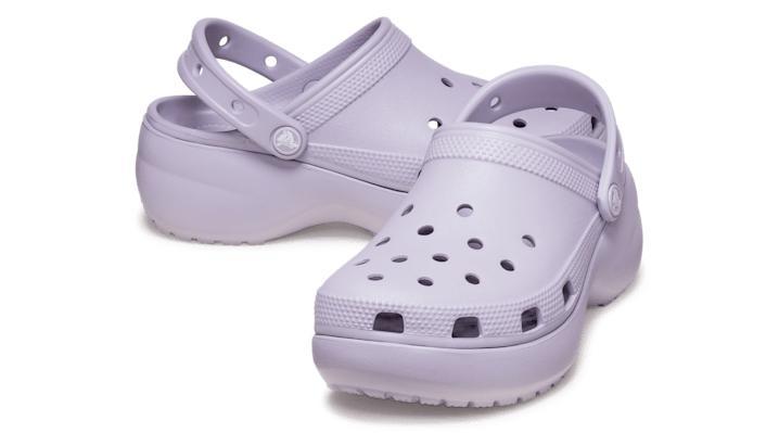 Crocs Classic Women's Platform Clogs, Size: 11, Black Product Image