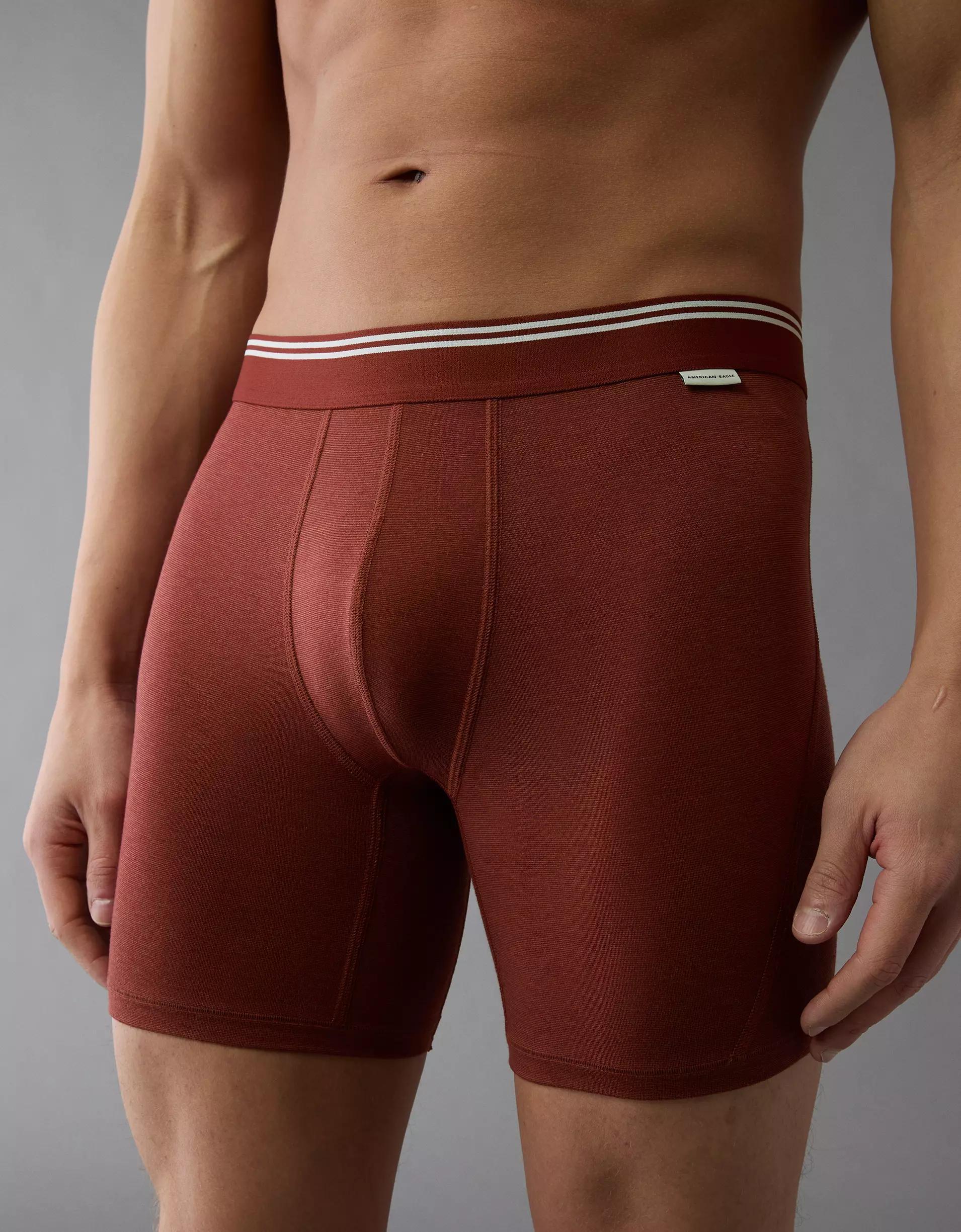 AEO Men's Valentine's Day Roses 6" Ultra Soft Boxer Brief Product Image