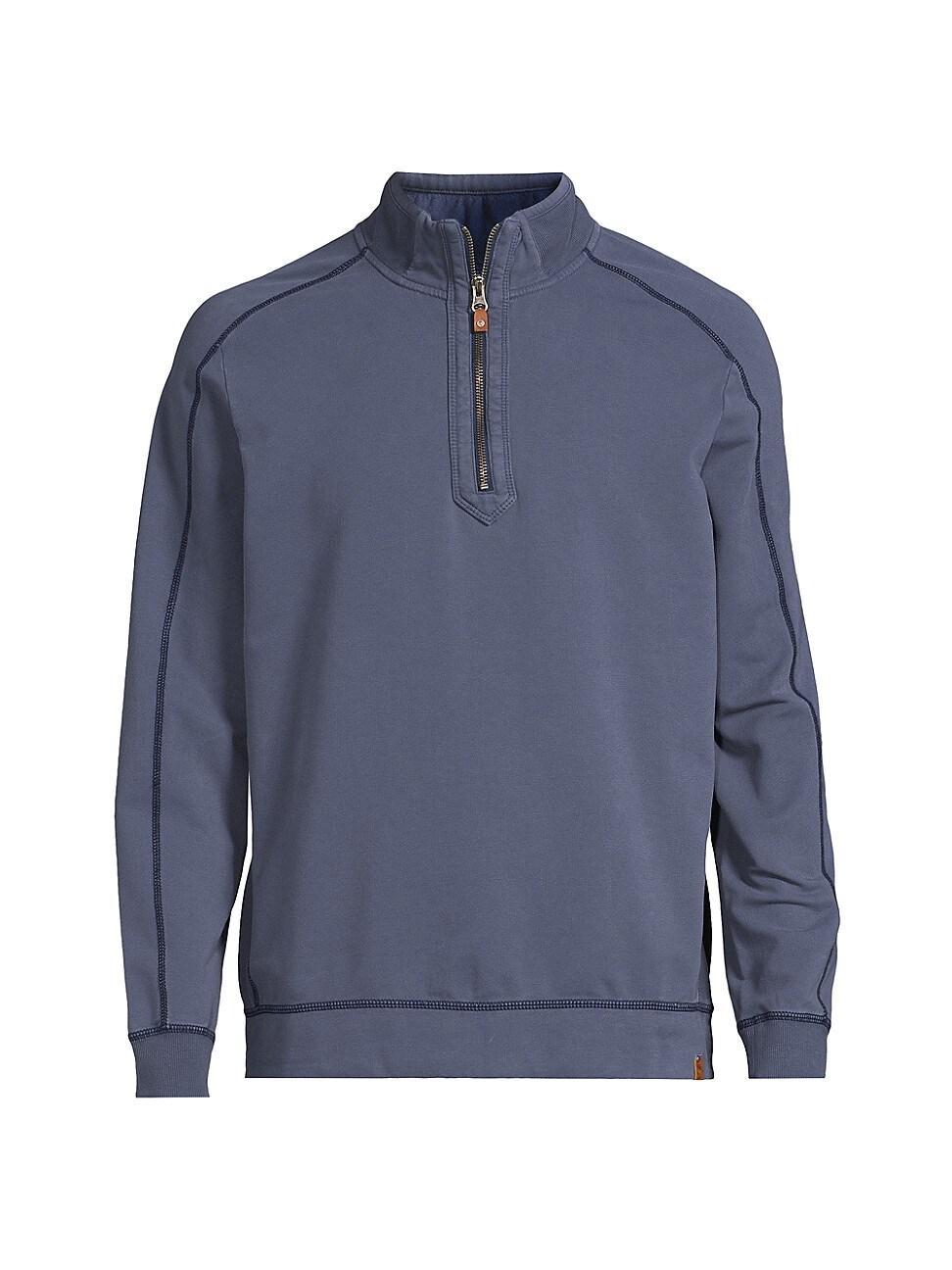 Mens Ben & Terry Quarter-Zip Jacket Product Image