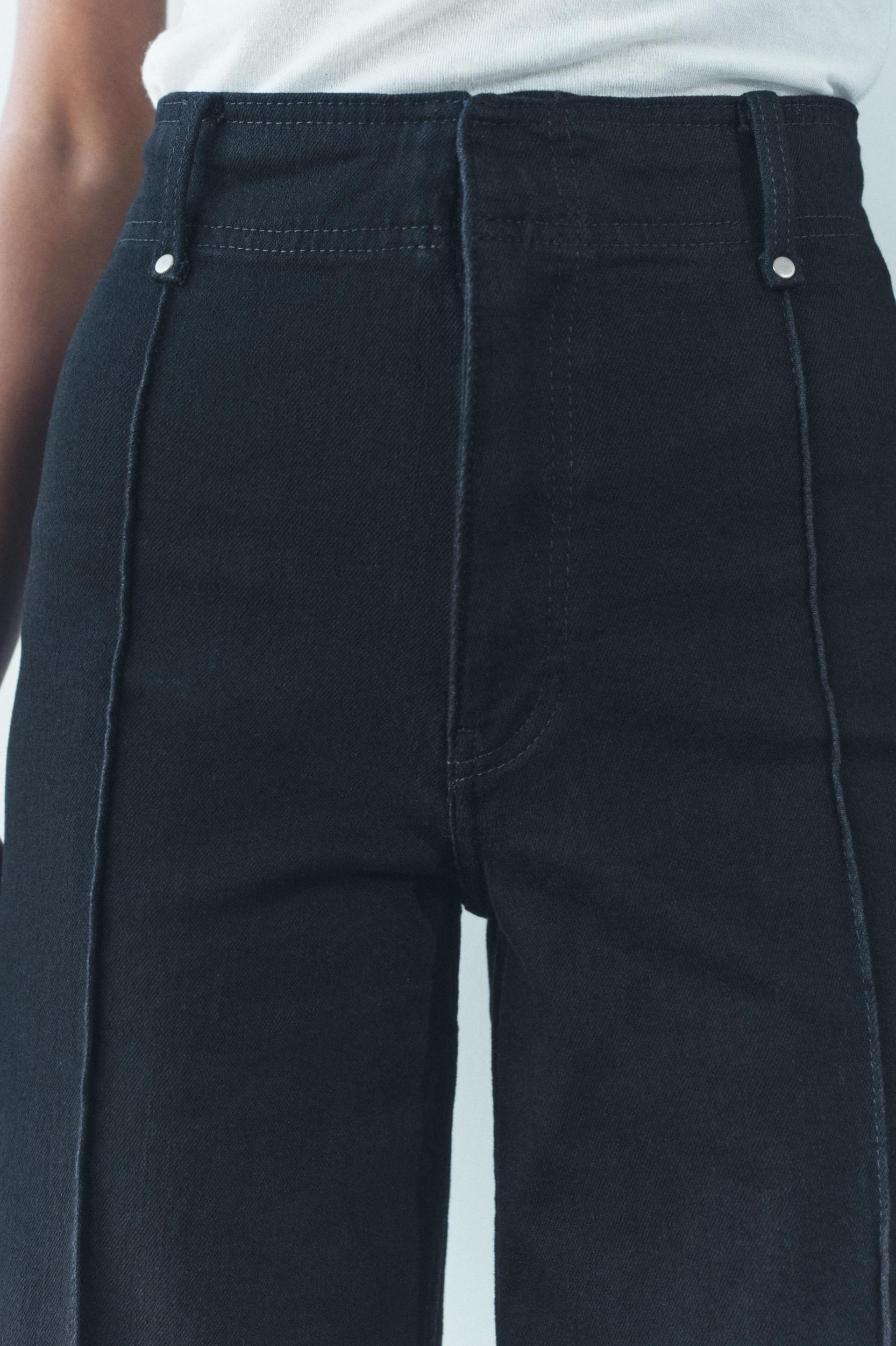 ZW COLLECTION HIGH WAIST WIDE LEG JEANS Product Image