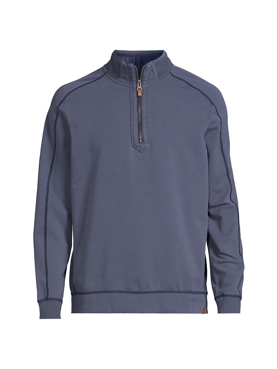 Mens Ben & Terry Quarter-Zip Jacket Product Image