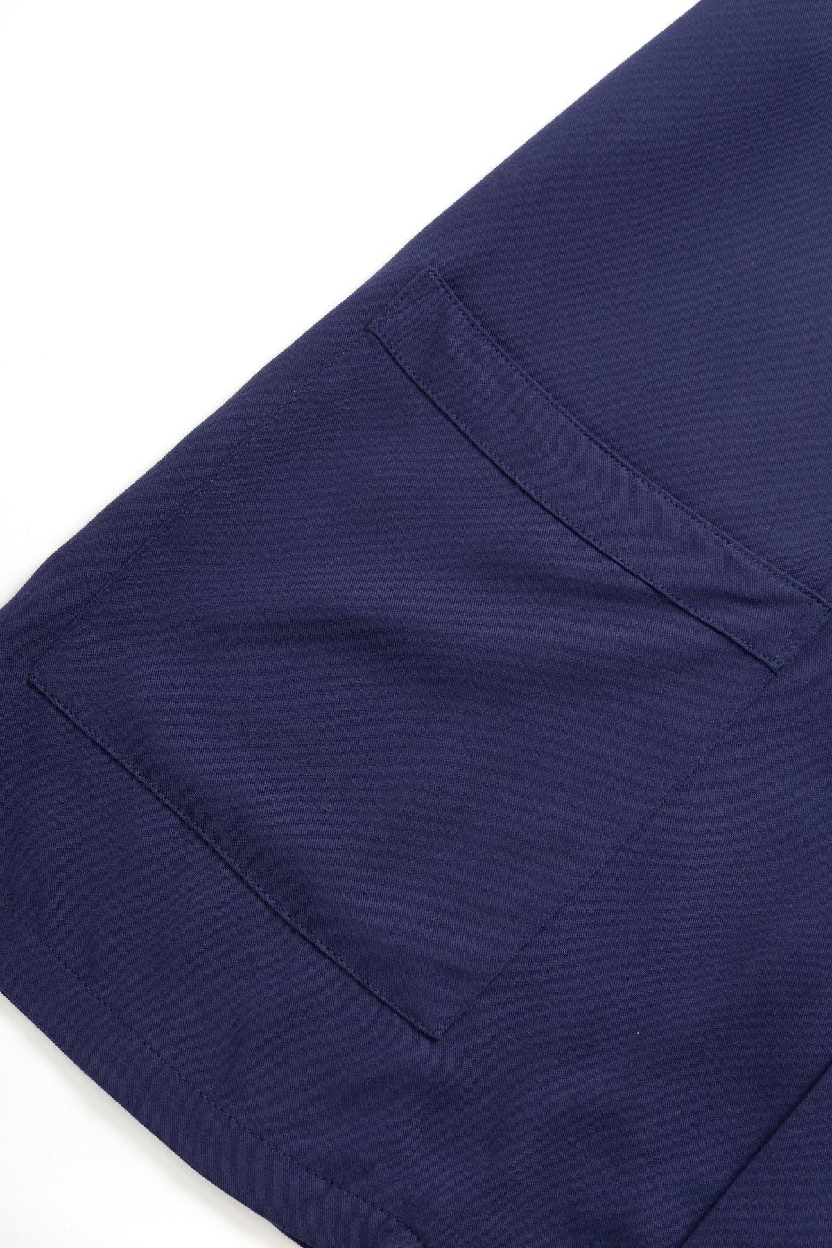 Non Stock MFG - Short Sleeve Rayon Shirt - Blue Product Image