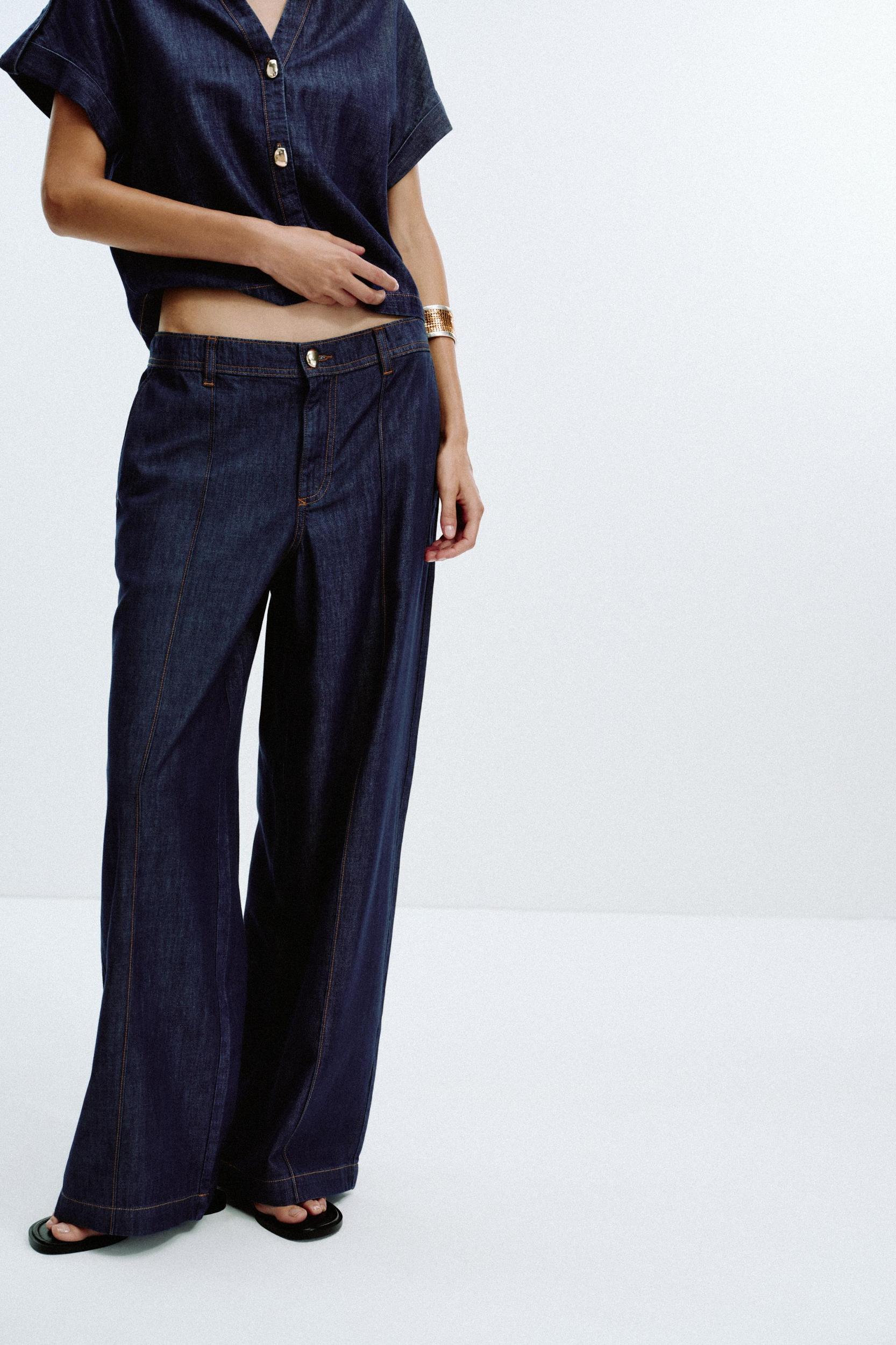 Z1975 WIDE LEG SEAM JEANS Product Image