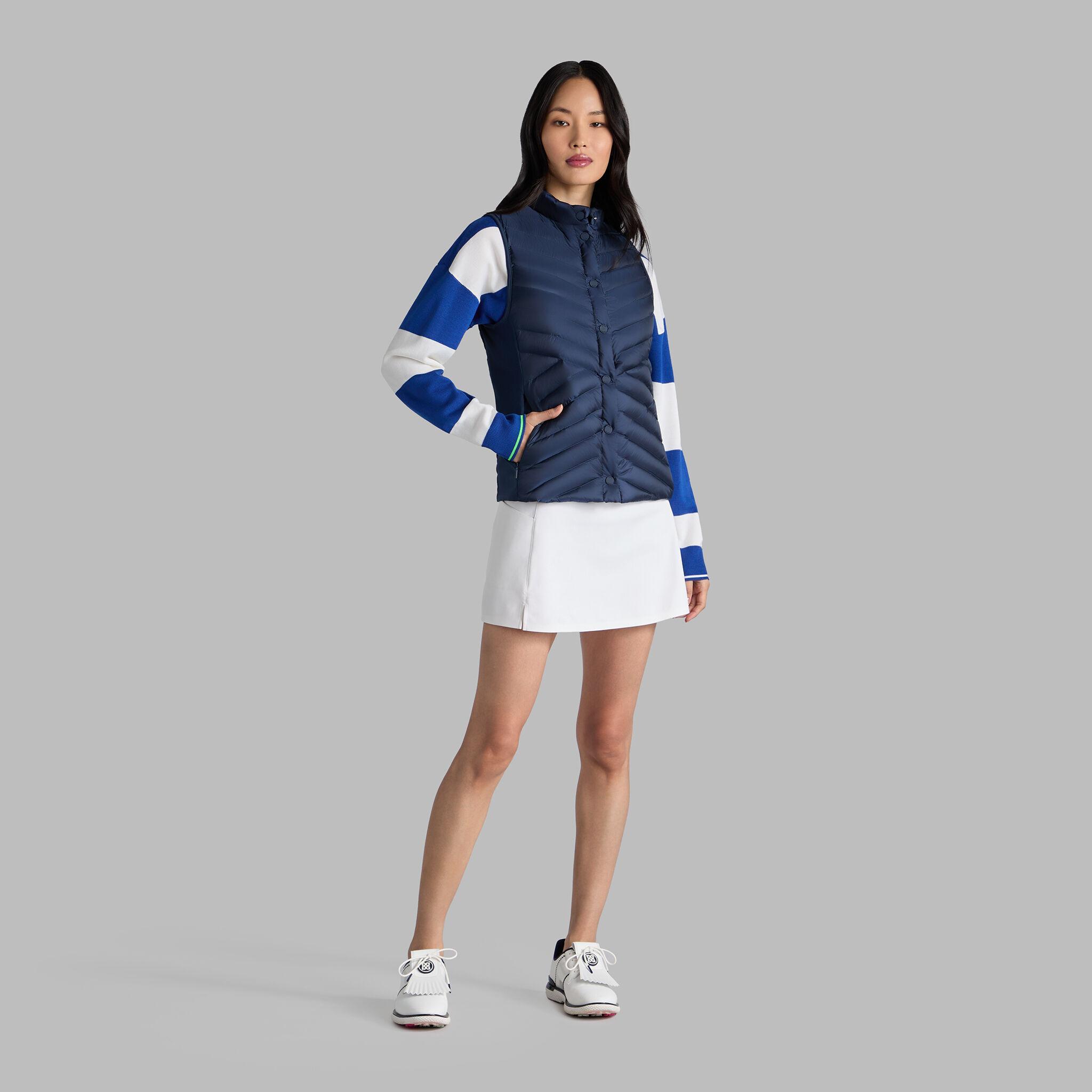 DOWN QUILTED TAFFETA TECH VEST Product Image
