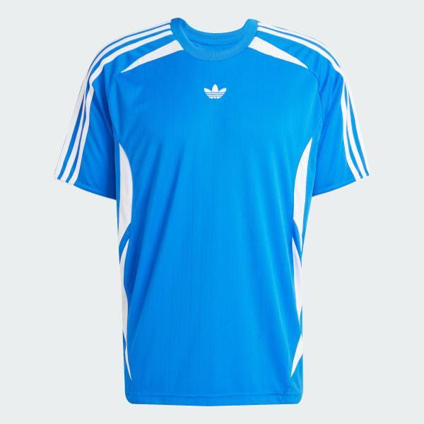 adidas Adicolor Teamgeist Tee Blue L Mens Product Image