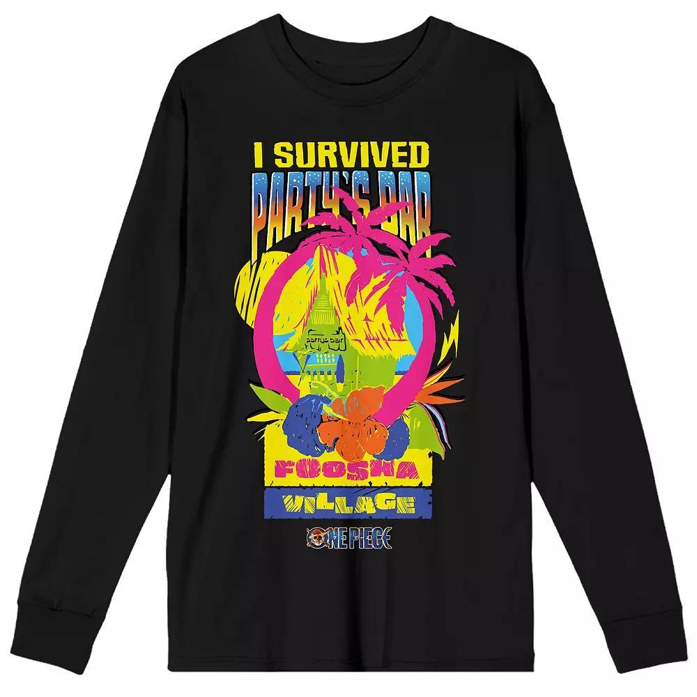 Men's One Piece "I Survived" Graphic Tee, Size: Small, Black Product Image