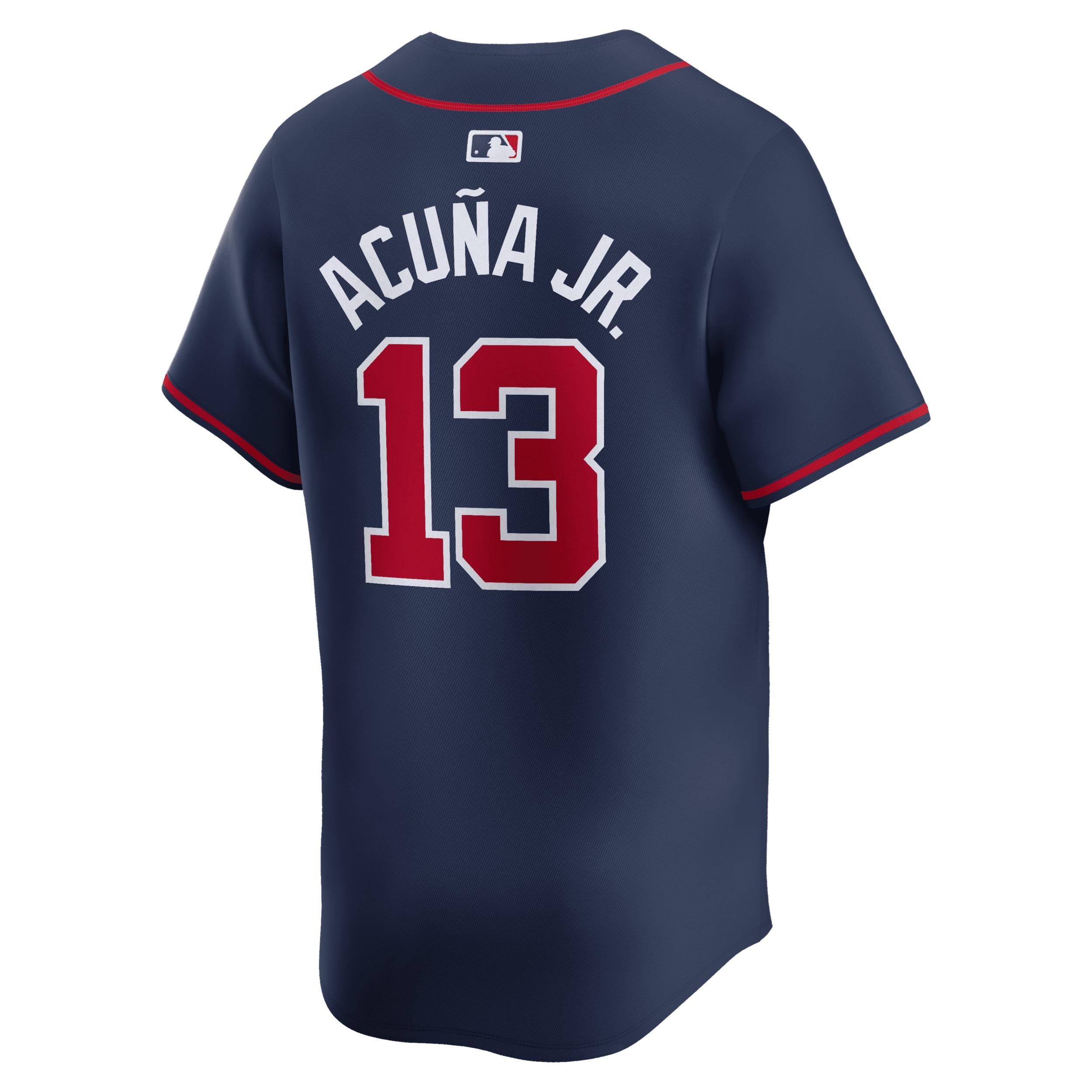 Men's Nike Matt Olson Navy Atlanta Braves Alternate Limited Player Jersey, Size: Small, Blue Product Image