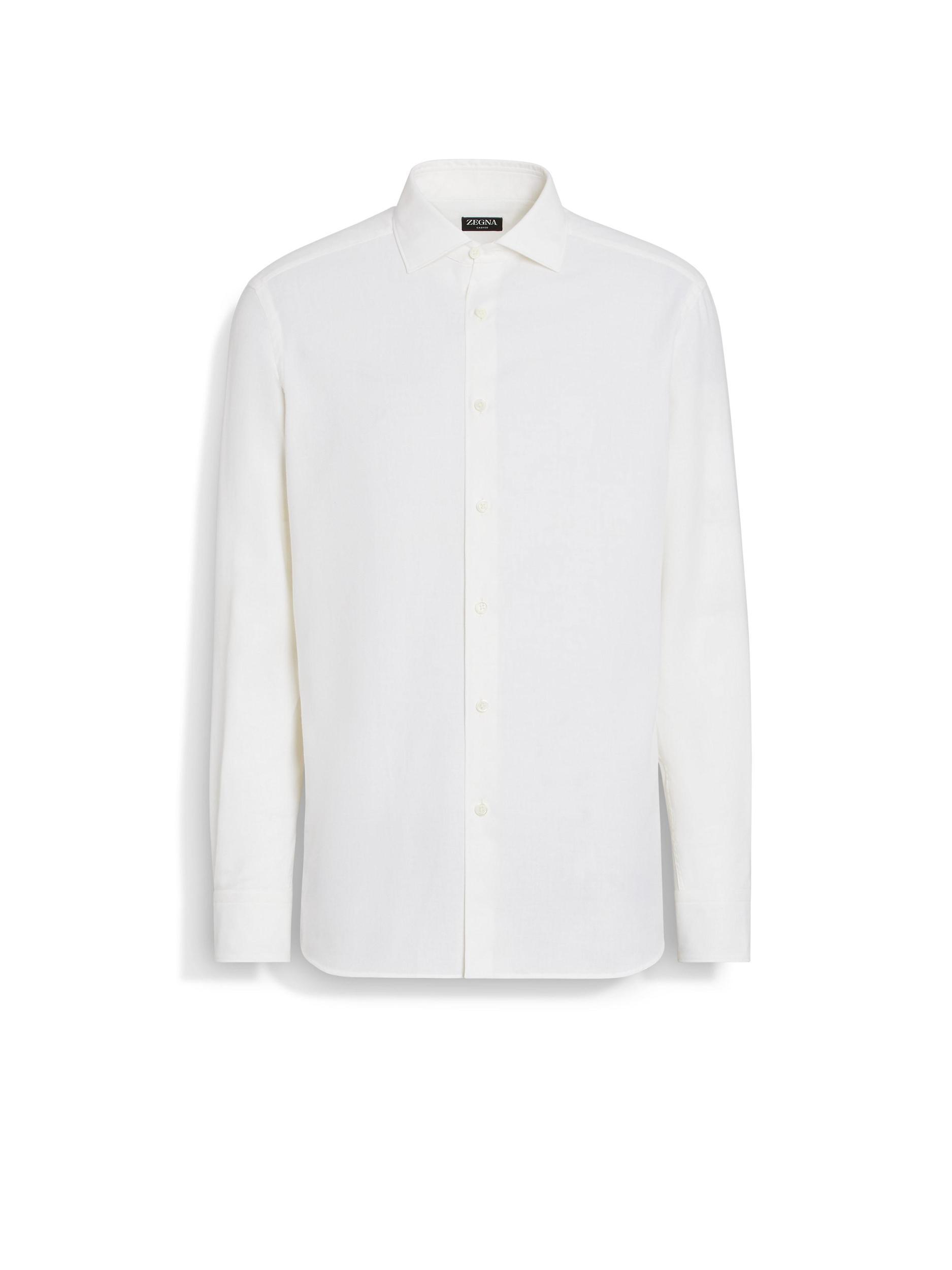 ZEGNA Chemise Cashco In White Product Image
