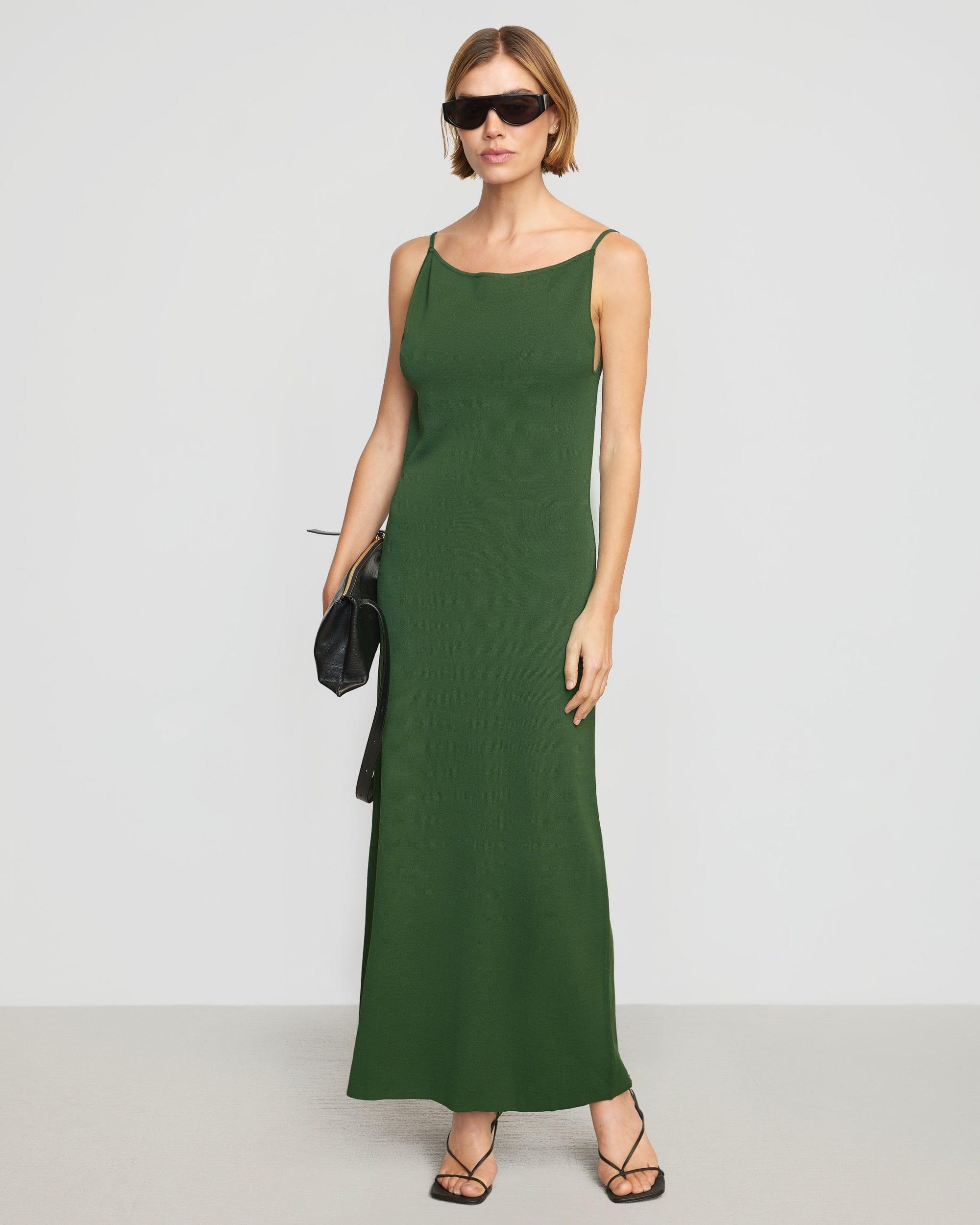 Amari Scoop-Back Sweater Dress Product Image