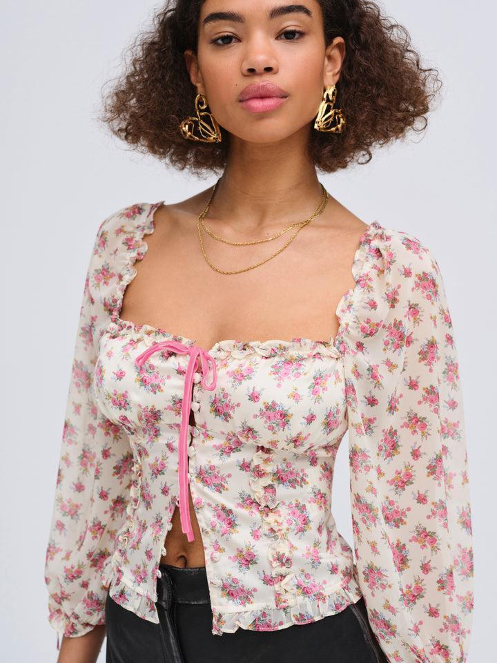 Etienne Top — Pink Product Image