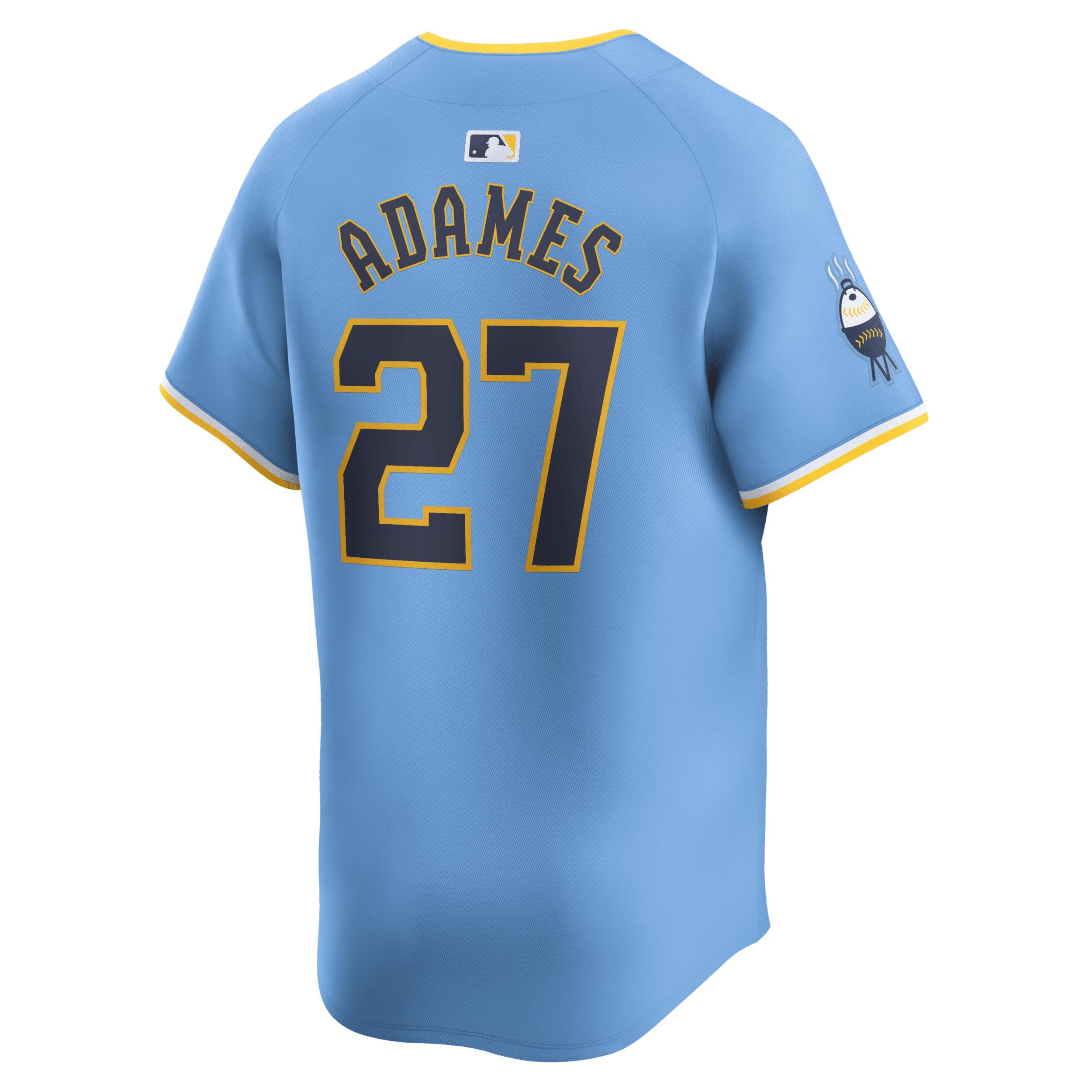 Mens Nike Christian Yelich Powder Blue Milwaukee Brewers City Connect Limited Player Jersey Product Image