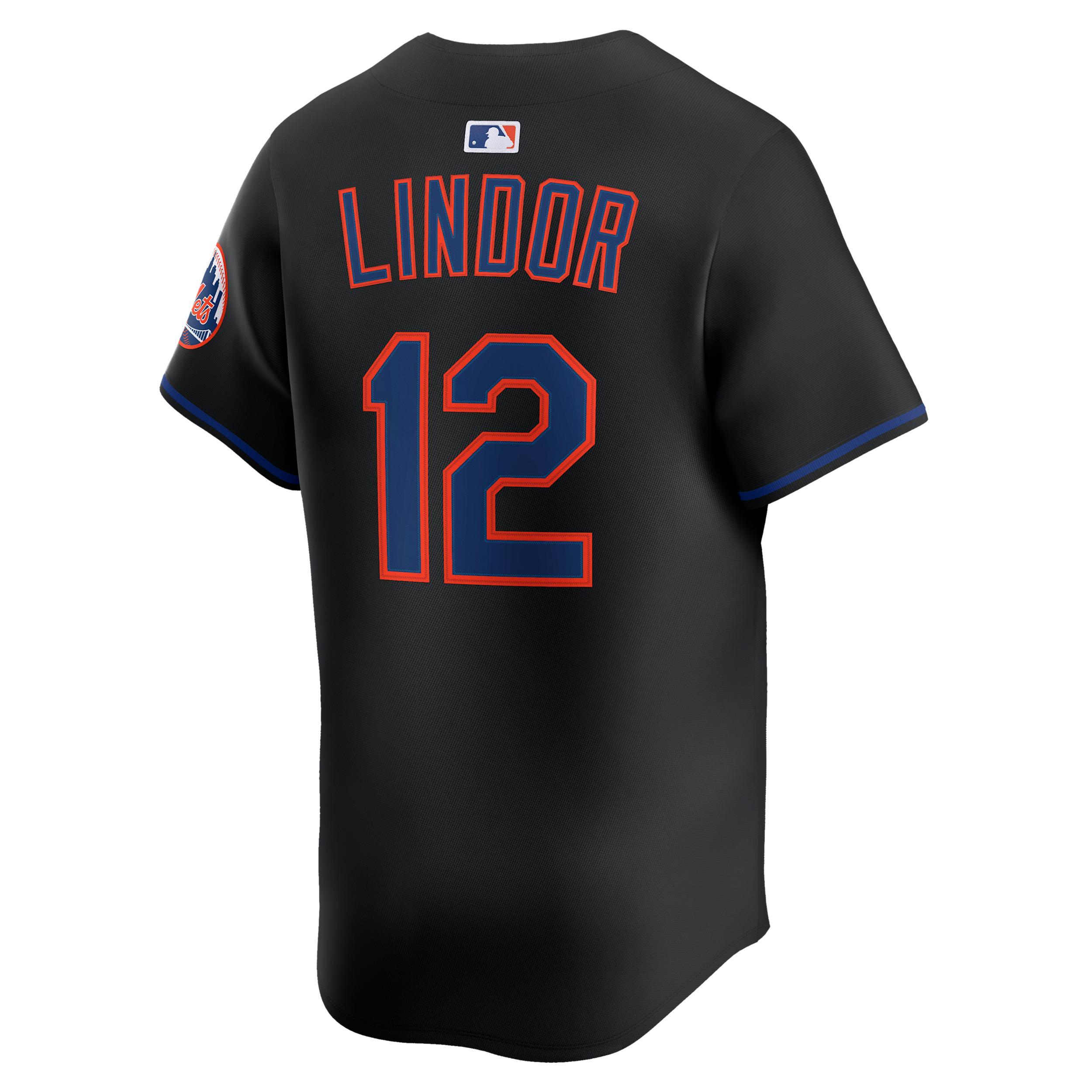 Francisco Lindor New York Mets Nike Men's Dri-FIT ADV MLB Limited Jersey Product Image