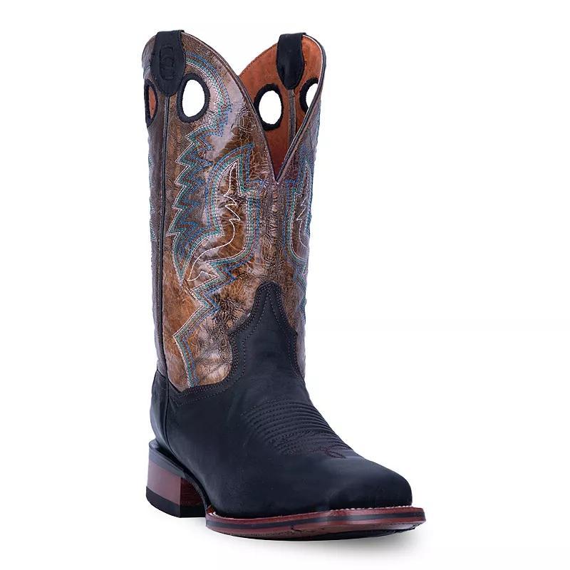 Dan Post Deuce Men's Cowboy Boots, Size: 9 XW, Black Brown Product Image
