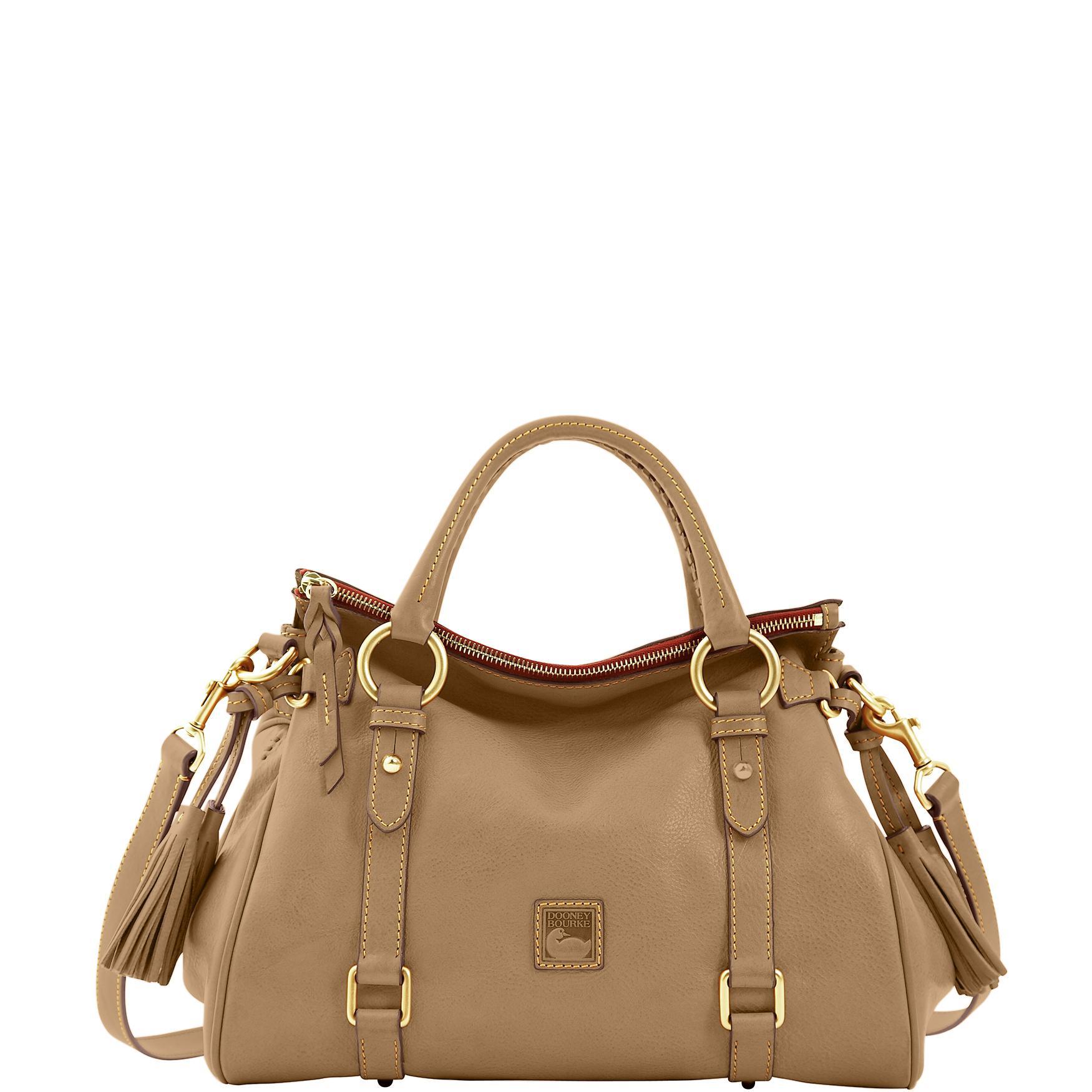 Dooney  Bourke Florentine Leather Tassle Satchel Bag Product Image