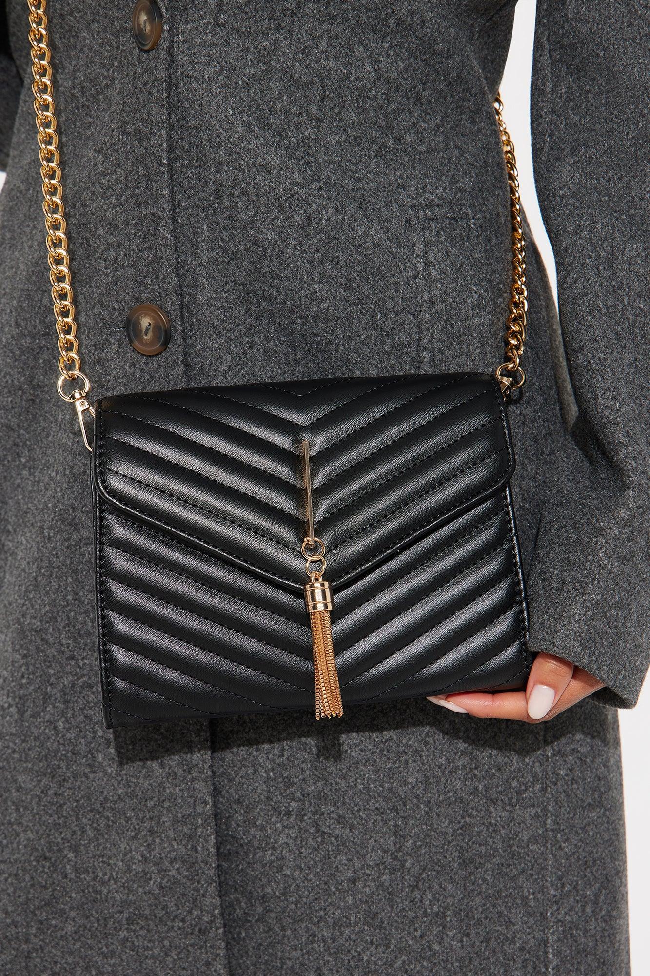 Sass In The City Crossbody Bag - Black Product Image