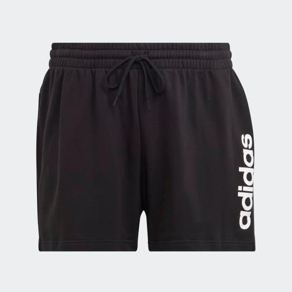 Plus Size adidas Essentials Linear French Terry Shorts, Womens Product Image