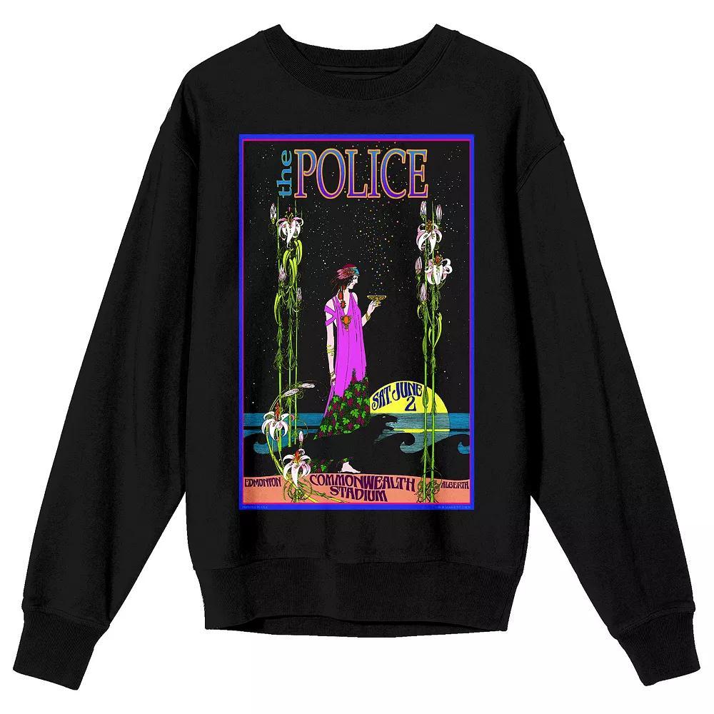 Mens The Police Bob Masse Poster Long Sleeve Graphic Tee Product Image