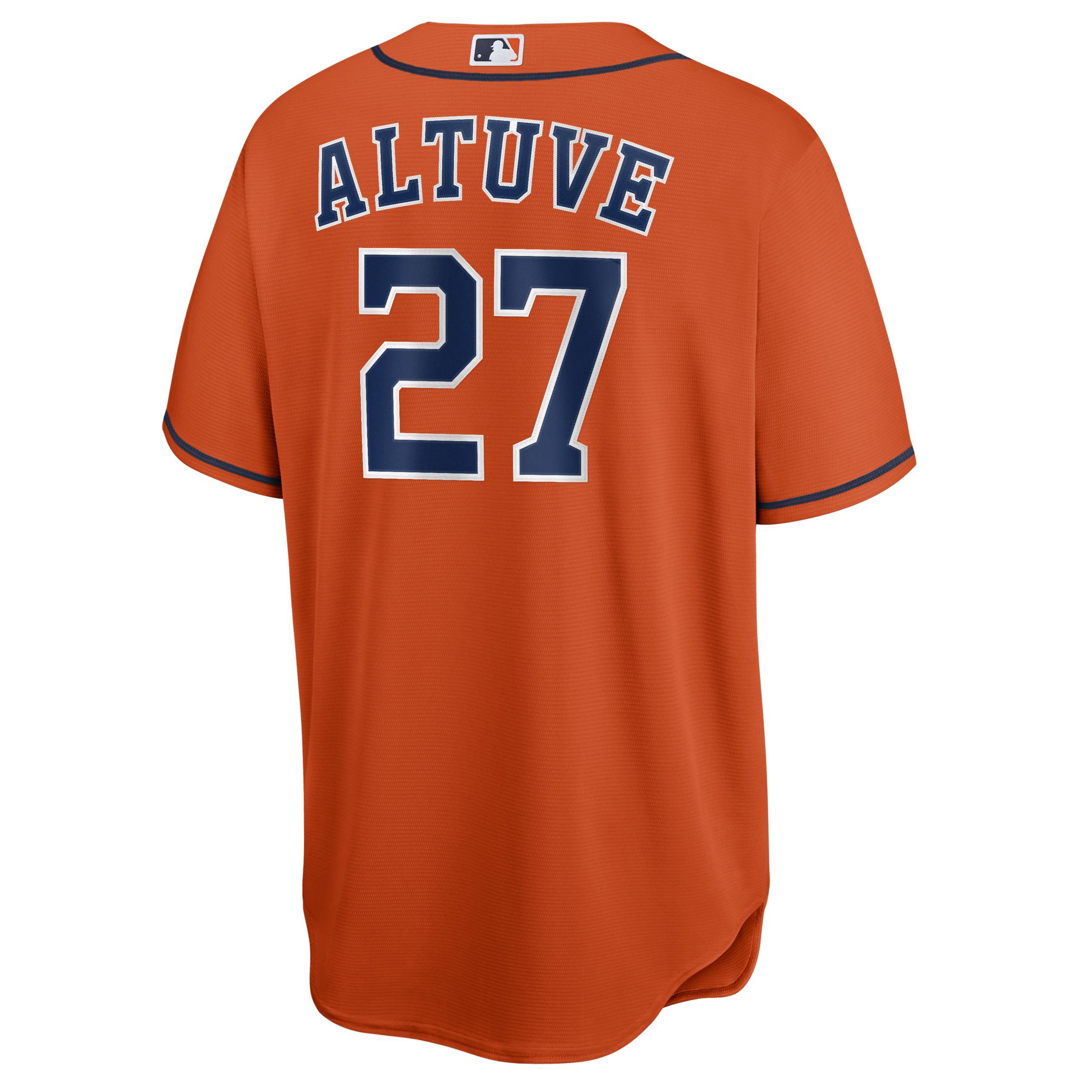Nike Men's MLB Houston Astros (Jose Altuve) Replica Baseball Jersey Product Image