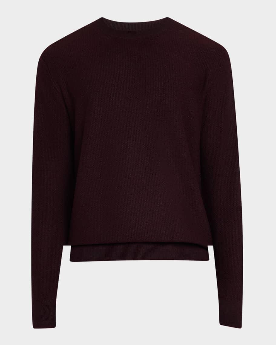 Mens Geometric Jacquard Sweater Product Image
