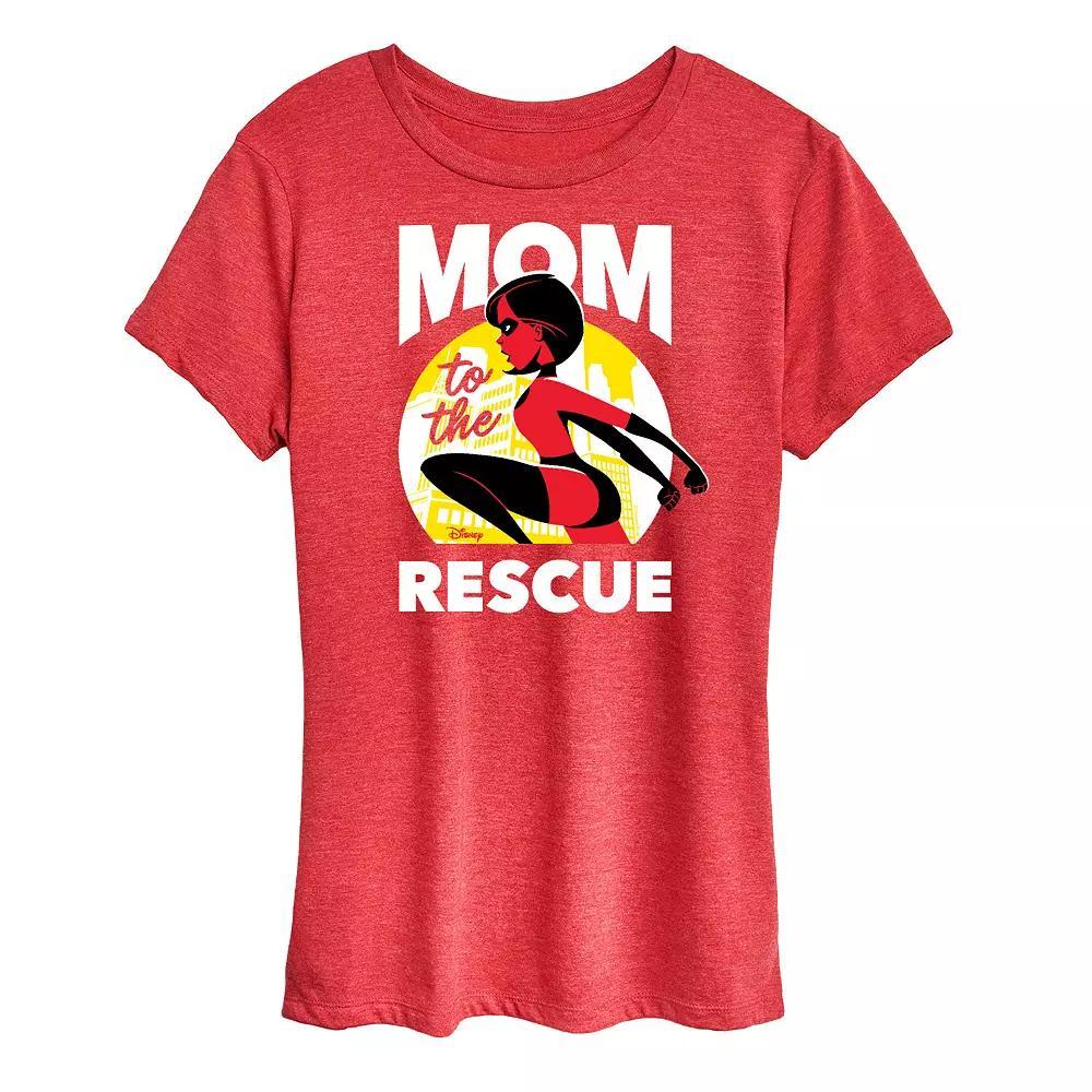 Disney / Pixars The Incredibles Womens Mom Rescue Graphic Tee Product Image