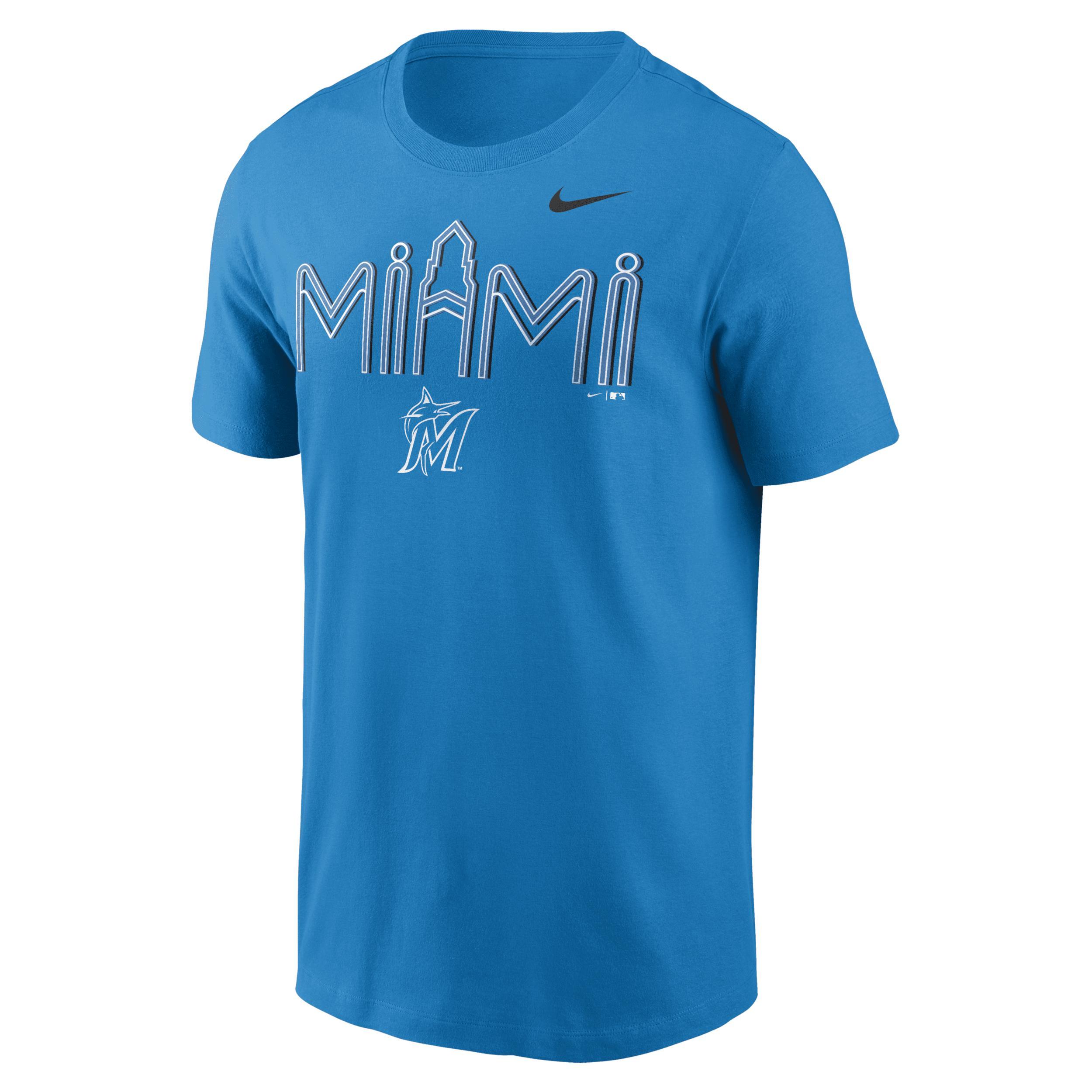 Mens Nike Miami Marlins City Hometown T-Shirt Product Image