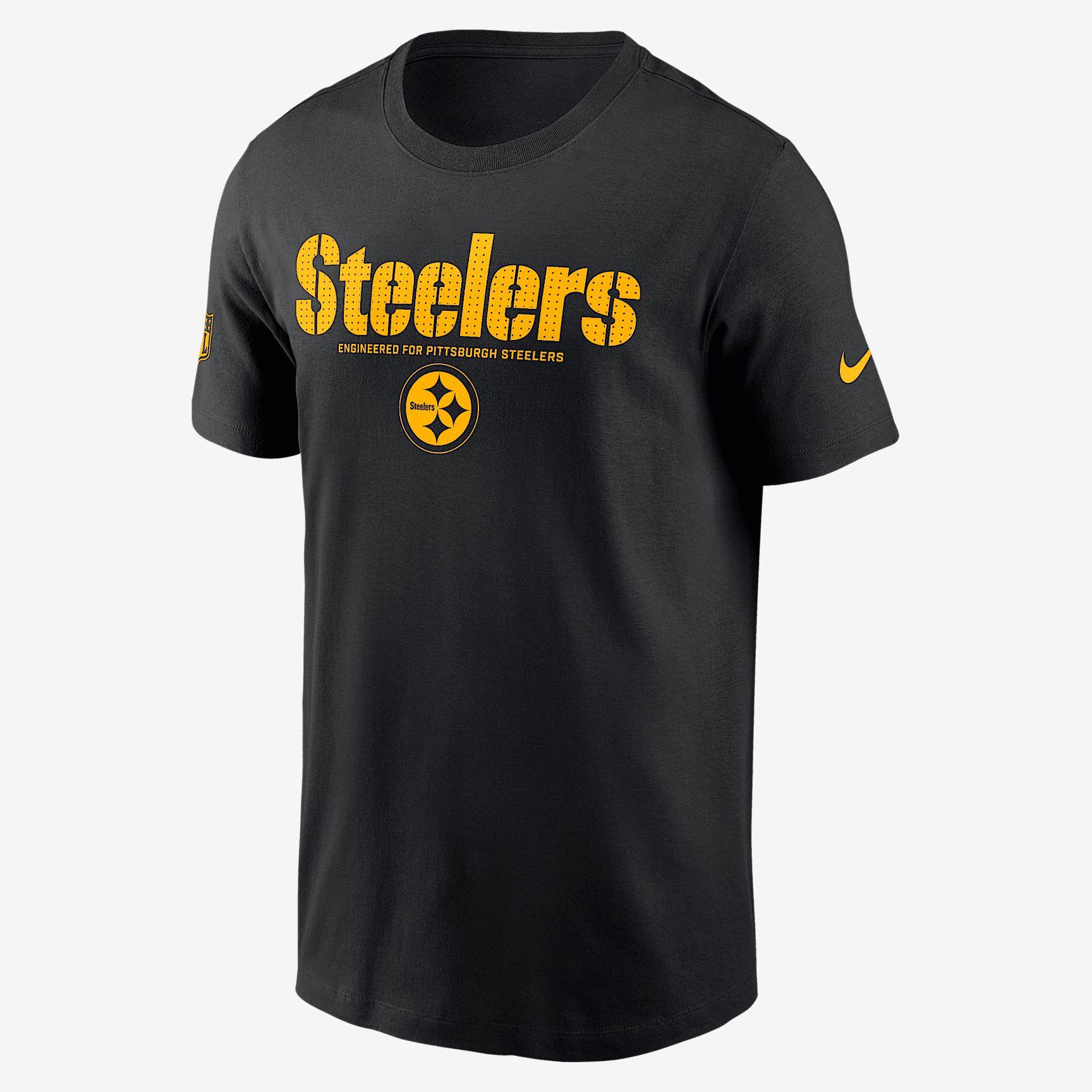 Pittsburgh Steelers Sideline Team Issue Men's Nike Dri-FIT NFL T-Shirt Product Image