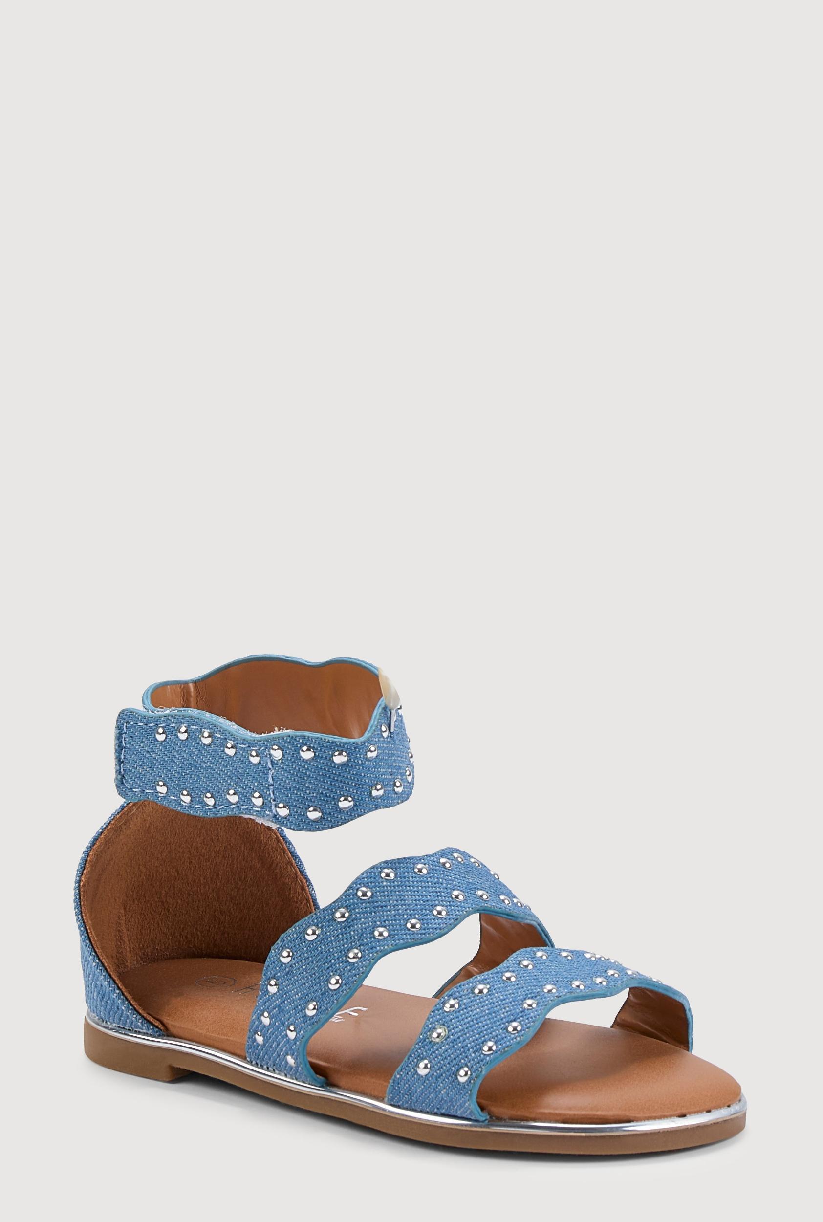 Womens Toddler Girls Studded Ankle Strap Sandals Product Image