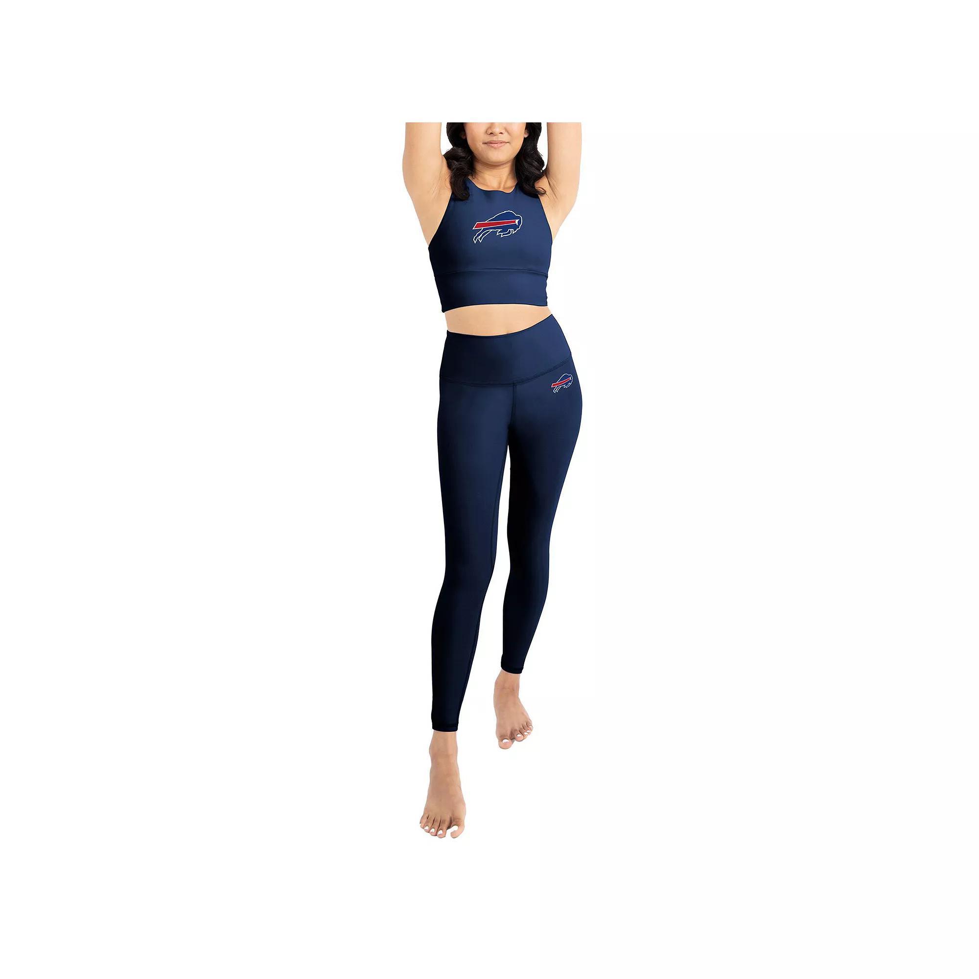 Womens New York Giants Leggings & Midi Bra Set Product Image