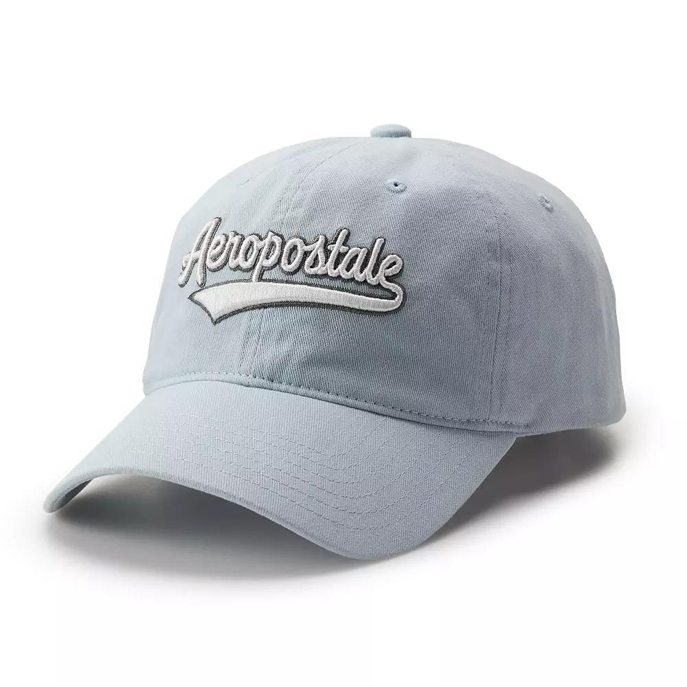 Men's Aeropostale Heavy Washed Dad Cap, Blue Product Image