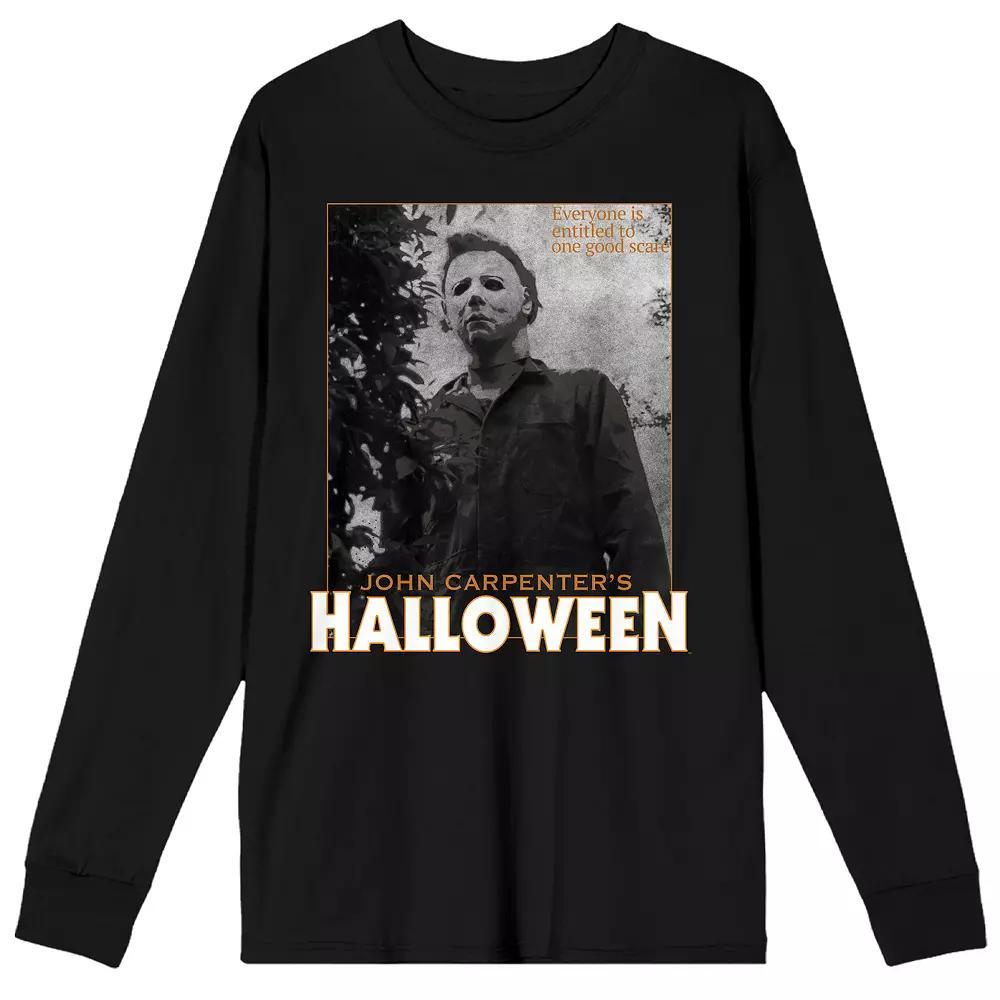 Mens John Carpenters Halloween Long Sleeve Graphic Tee Product Image