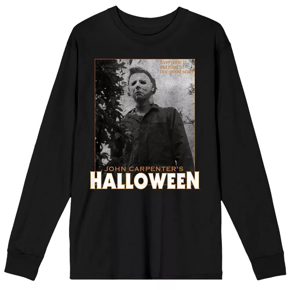 Mens John Carpenters Halloween Long Sleeve Graphic Tee Product Image