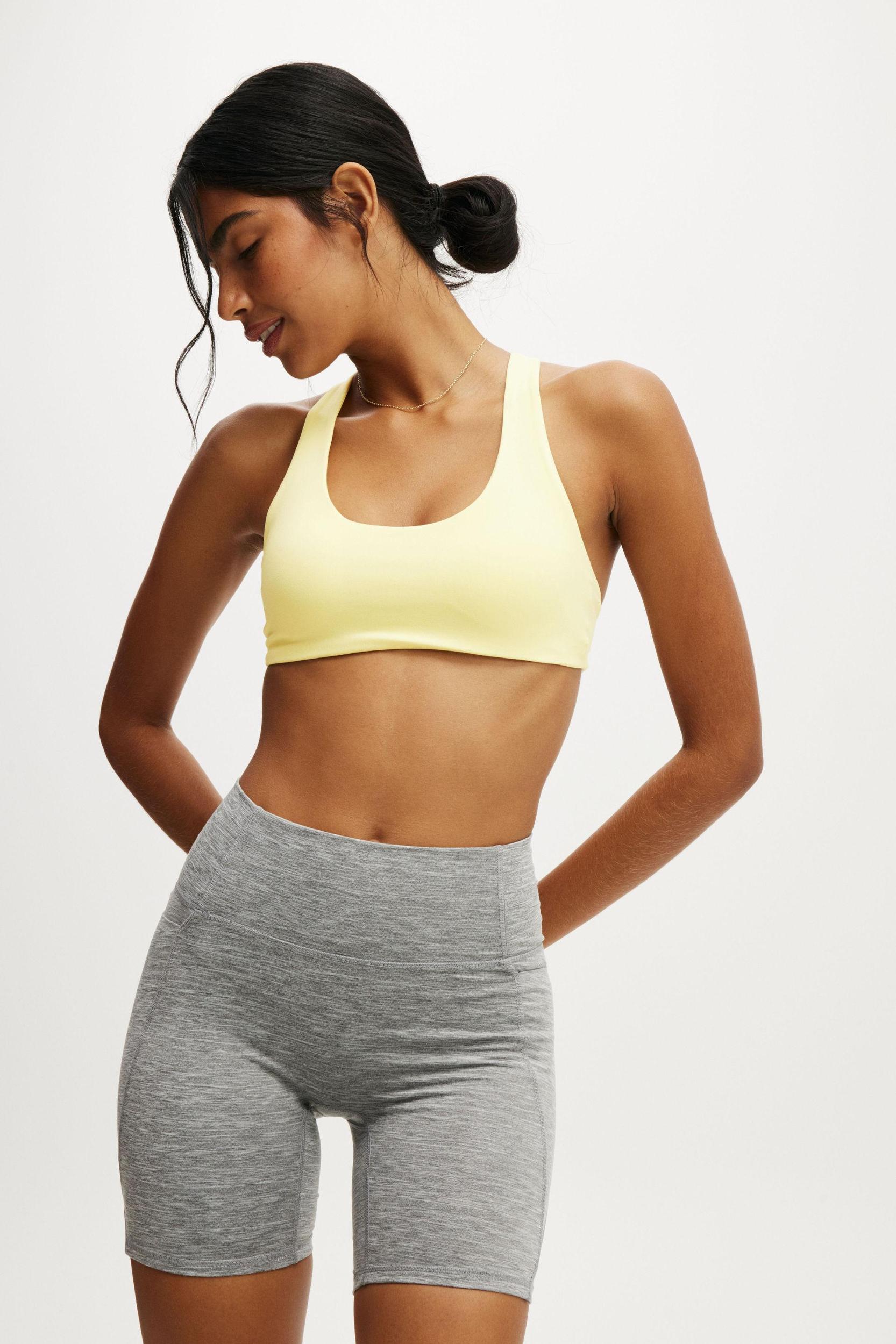 Ultra Soft Plunge Strappy Crop Product Image