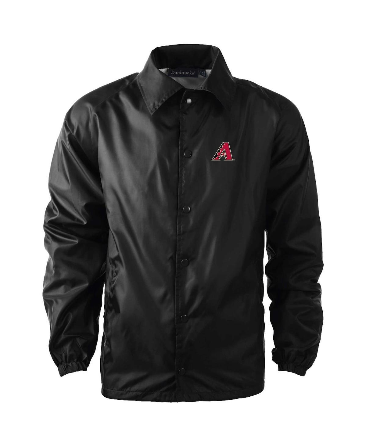 Mens Dunbrooke Pittsburgh Pirates Coachs Raglan Full-Snap Windbreaker Jacket Product Image