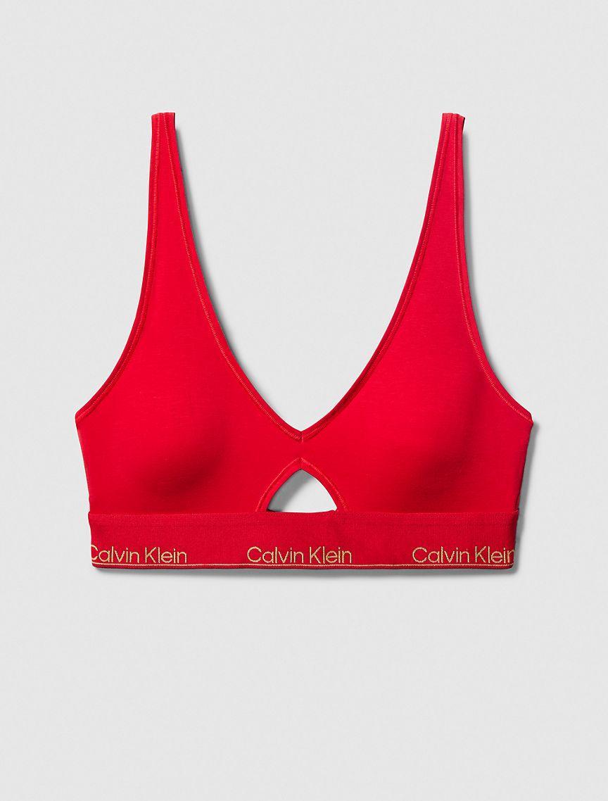 Modern Cotton Lightly Lined Triangle Bralette Product Image