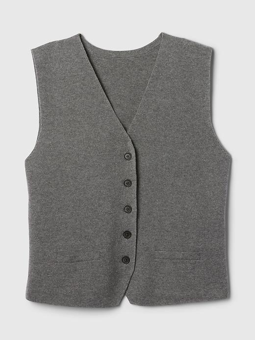 CashSoft Sweater Vest Product Image