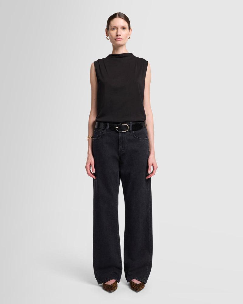 High Neck Draped Top Product Image