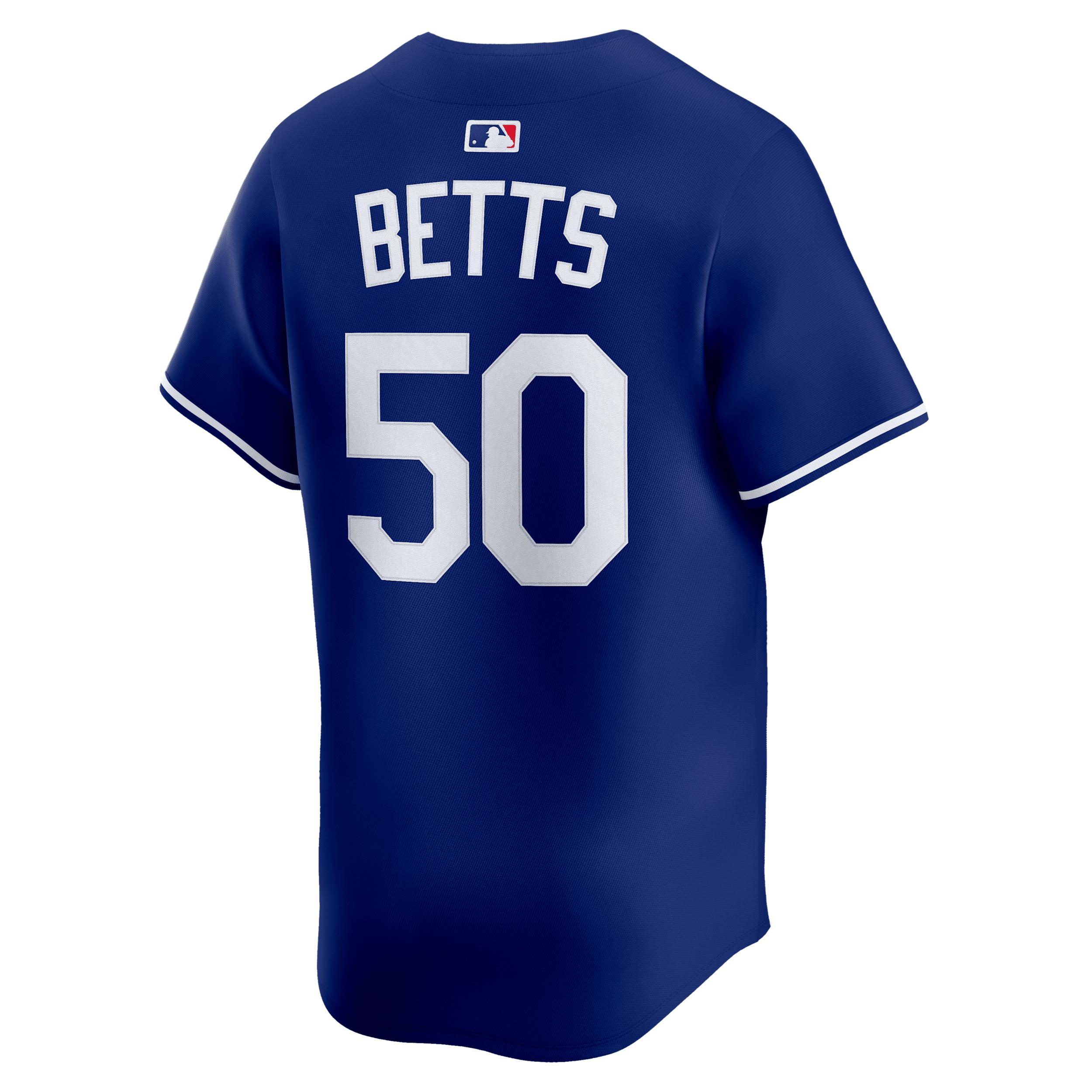 Mookie Betts Los Angeles Dodgers Nike Mens Dri-FIT ADV MLB Limited Jersey Product Image