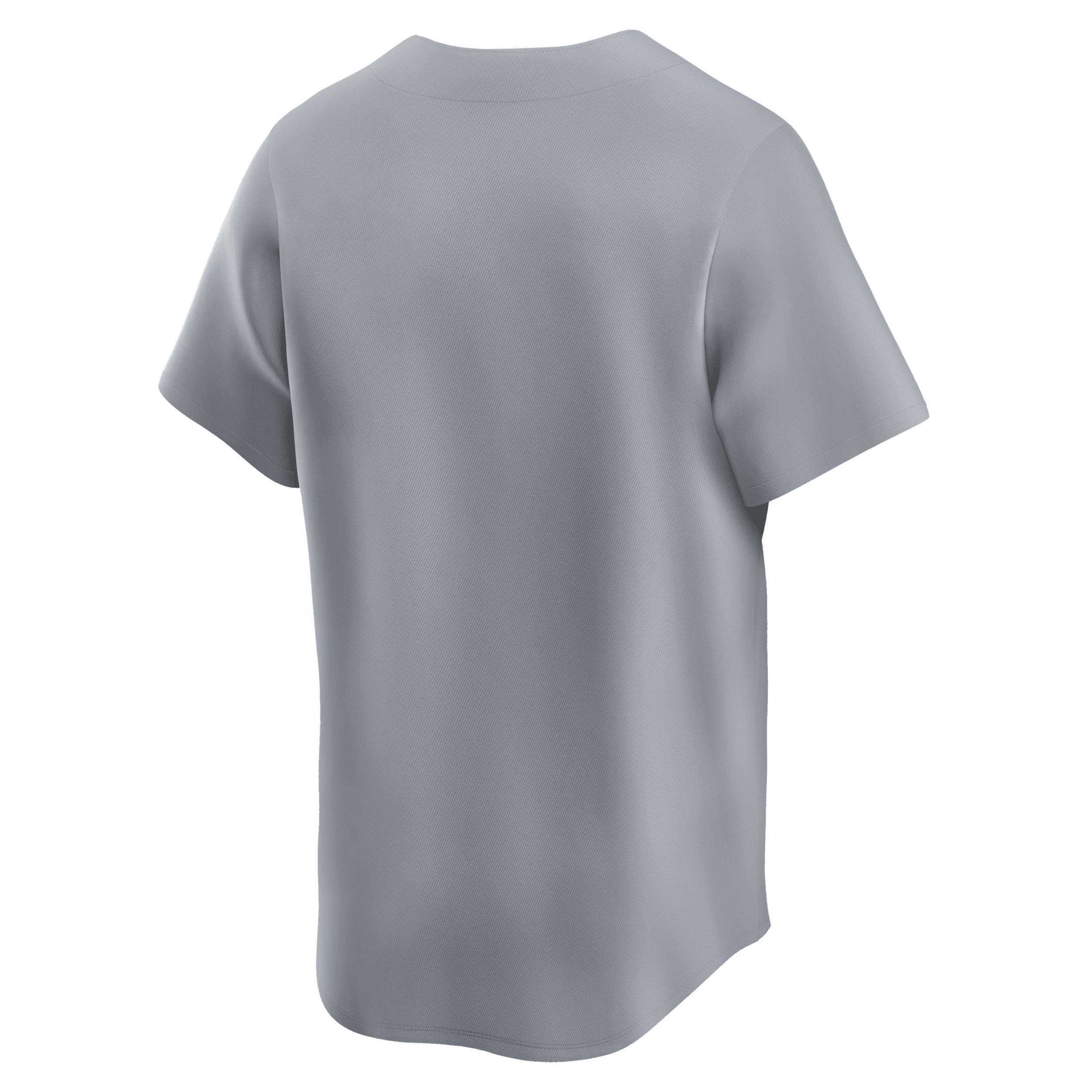Men's Nike Gray Brooklyn Dodgers Cooperstown Collection Limited Jersey, Size: Medium, Mlb Grey Product Image