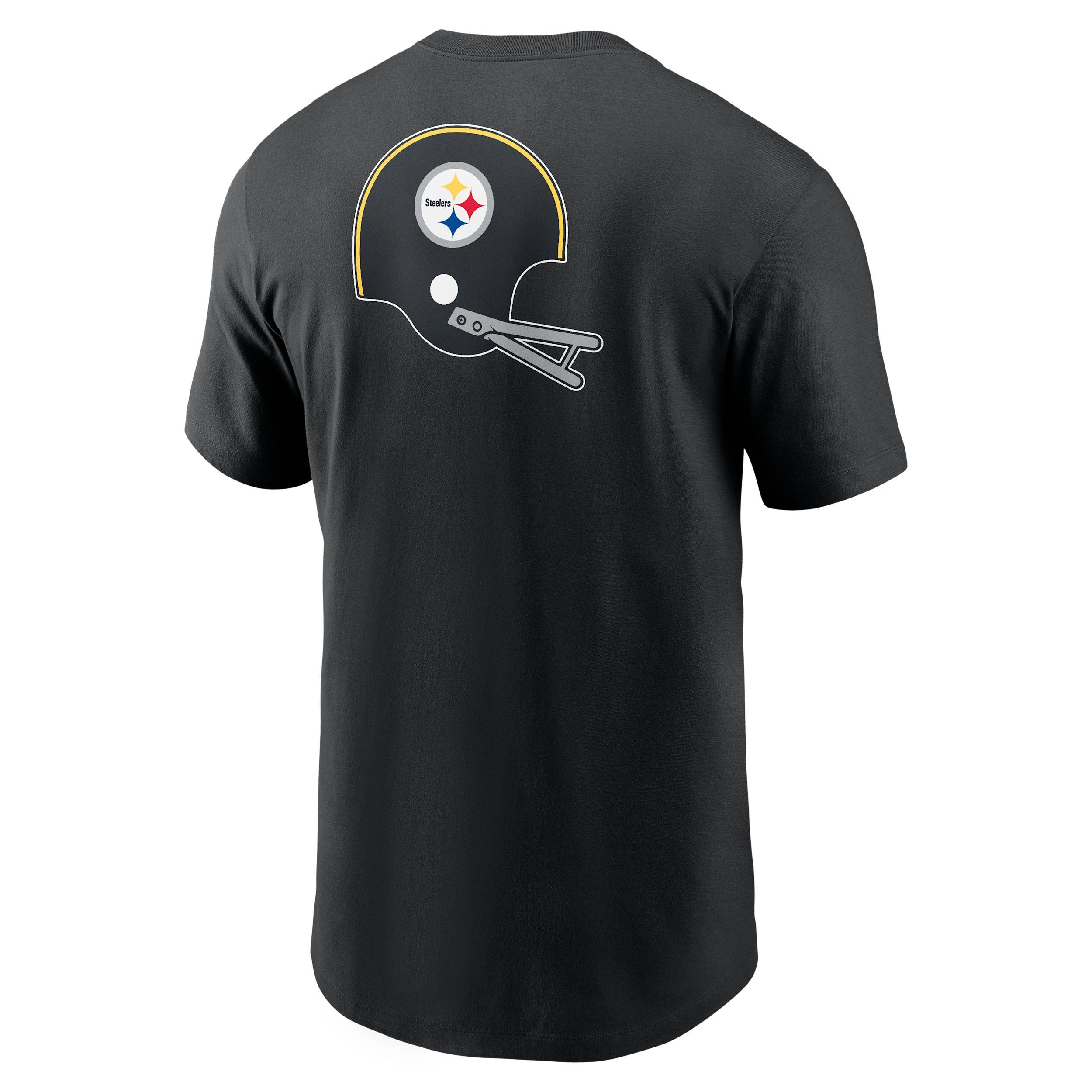 Pittsburgh Steelers Rewind Front And Back Hit Essential Nike Men's NFL T-Shirt Product Image