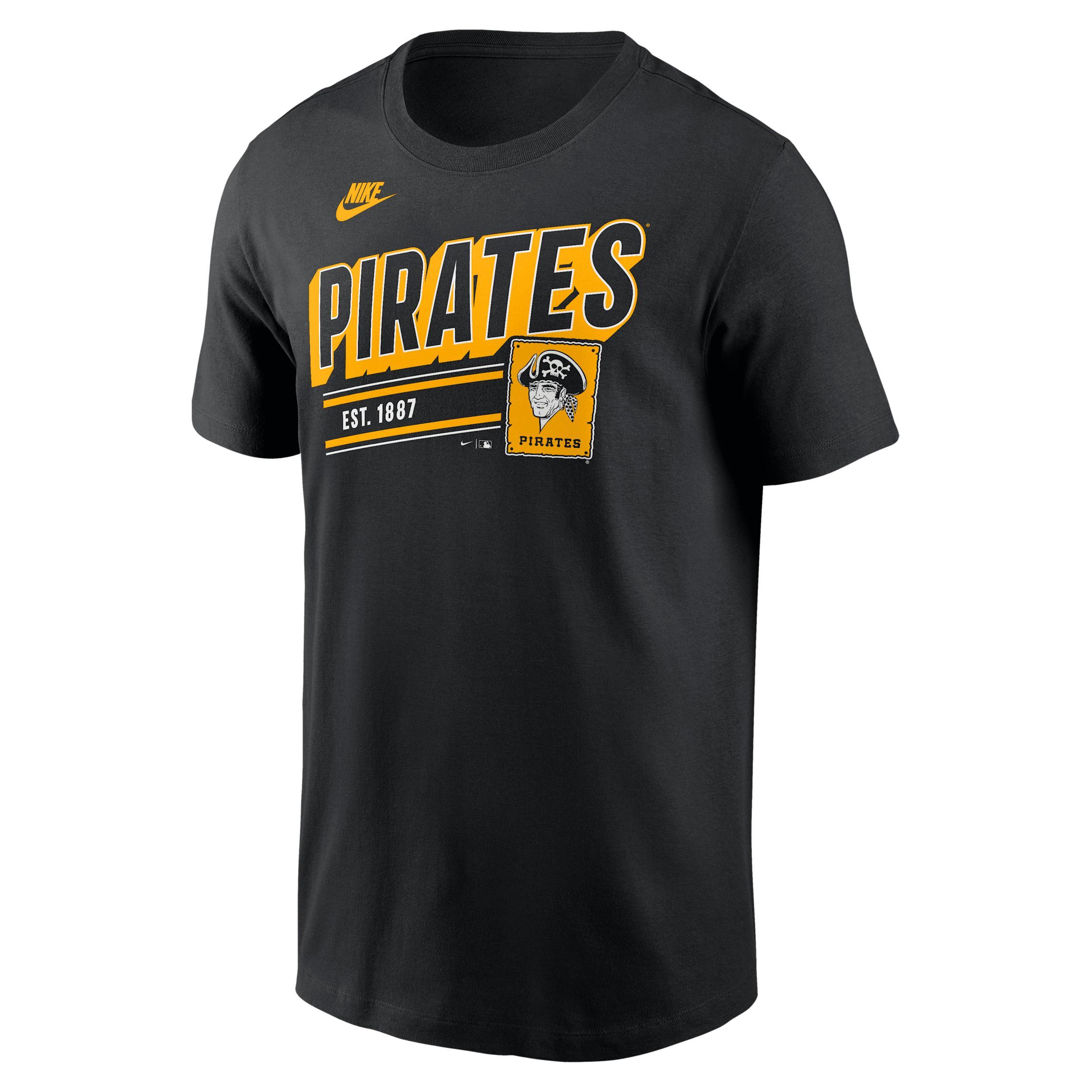 Men's Nike  Royal Texas Rangers 2024 Gold Collection Wordmark T-Shirt, Size: Small, Blue Product Image