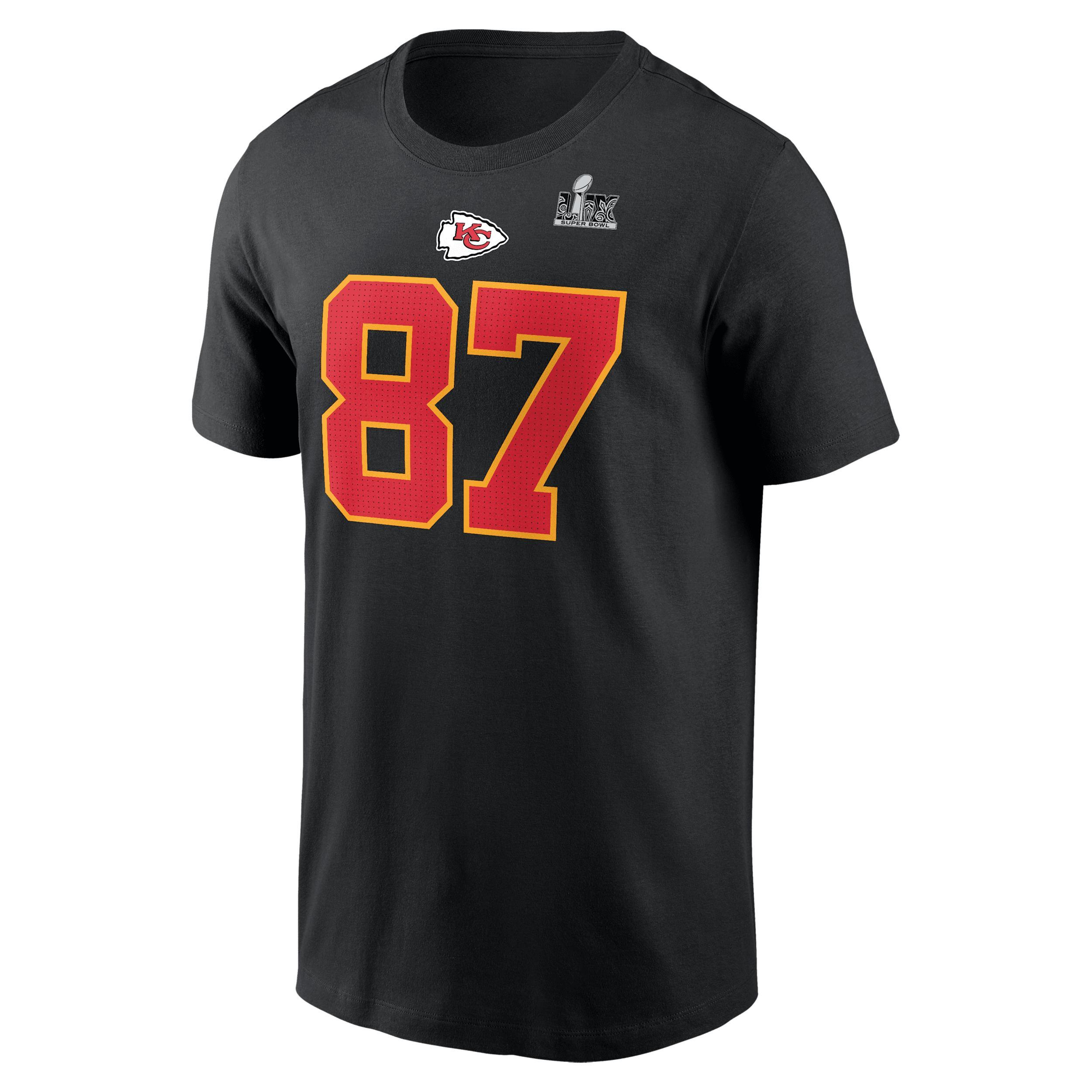 Travis Kelce Kansas City Chiefs Super Bowl LIX Men's Nike NFL T-Shirt Product Image
