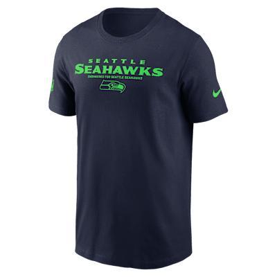 Seattle Seahawks Sideline Team Issue Men's Nike Dri-FIT NFL T-Shirt Product Image