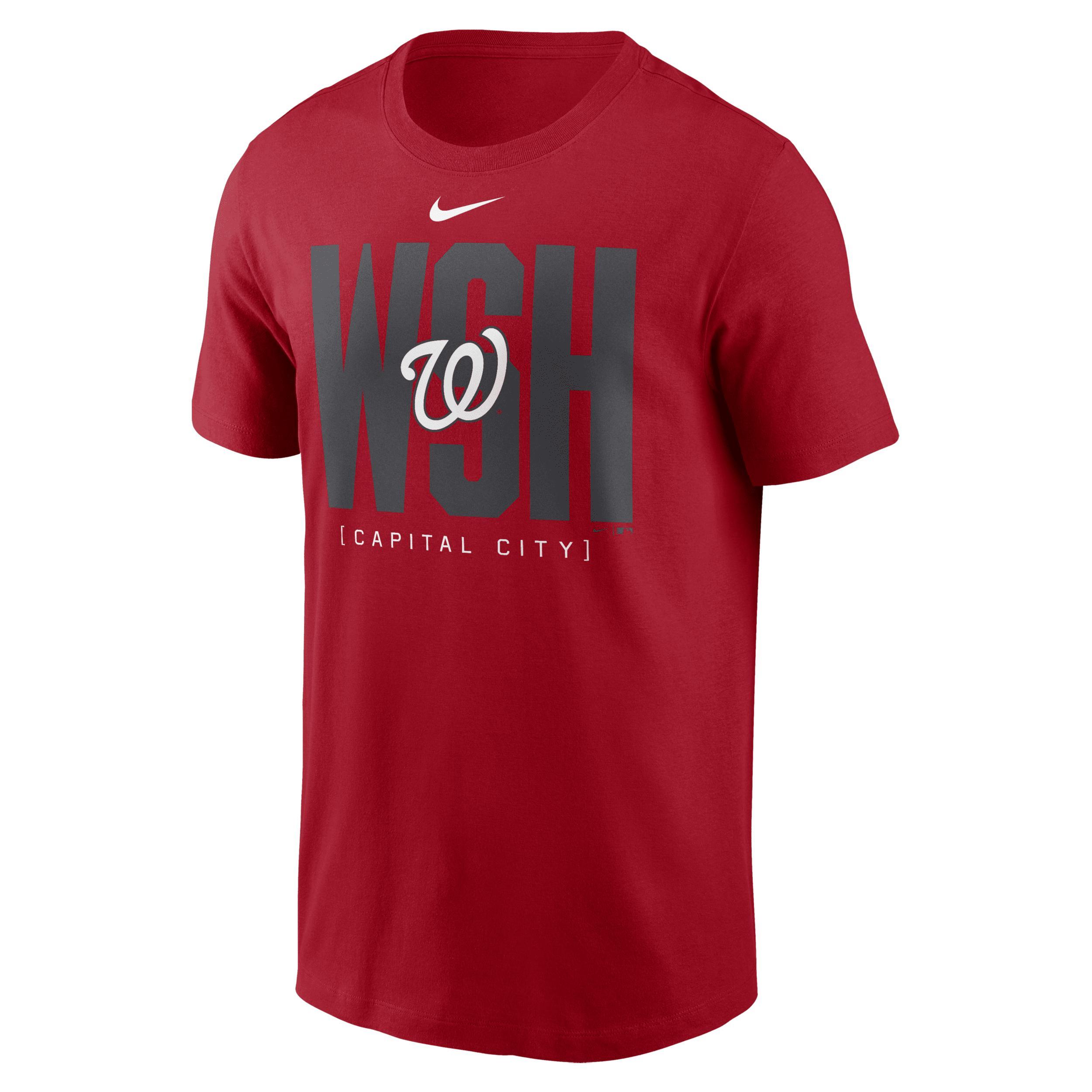 Men's Nike  Royal Texas Rangers 2024 Gold Collection Wordmark T-Shirt, Size: Small, Blue Product Image