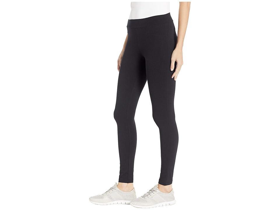 Hue High-Waisted Blackout Cotton-Blend Leggings Product Image