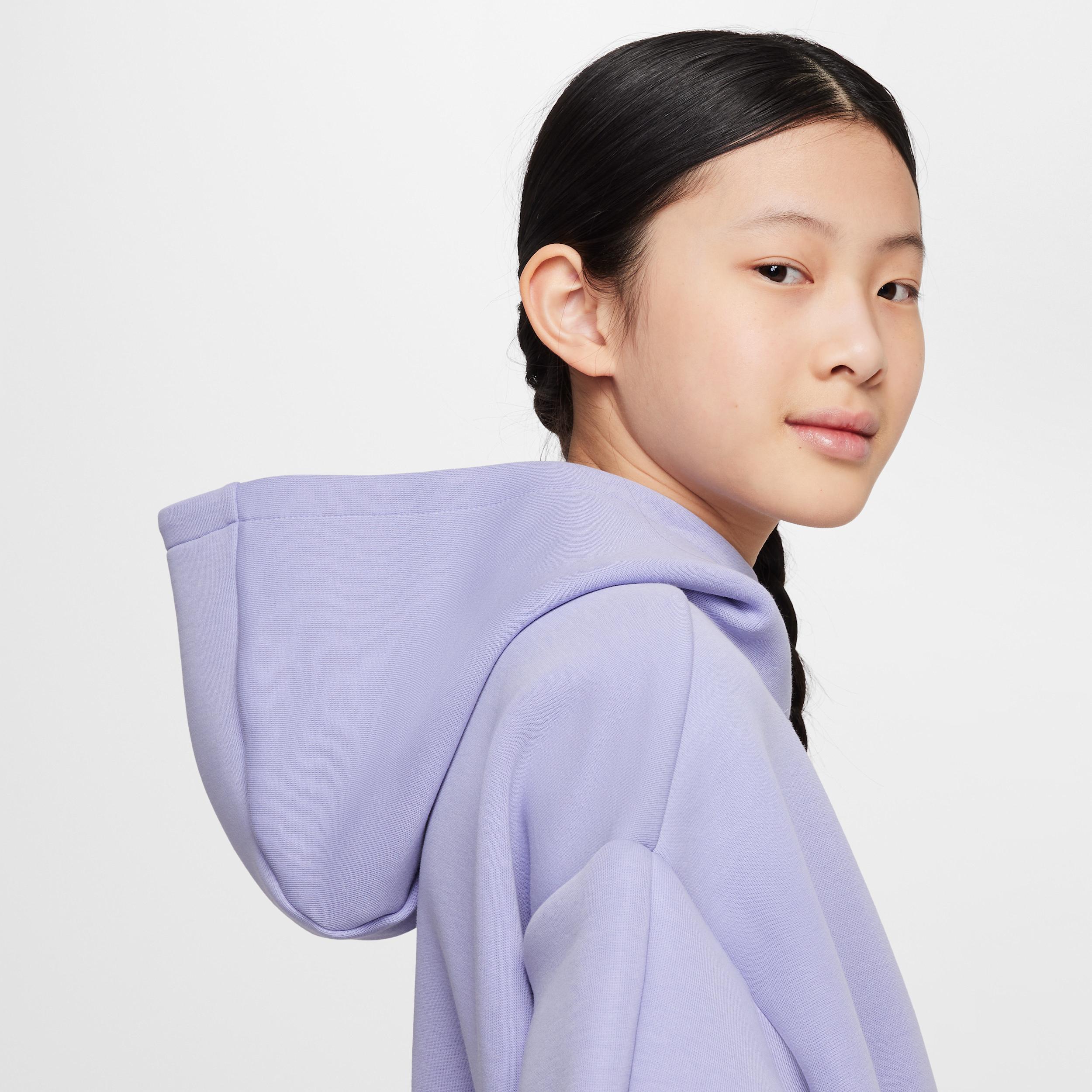 Unisex Nike Sportswear Tech Fleece Girls' Oversized Hoodie Product Image