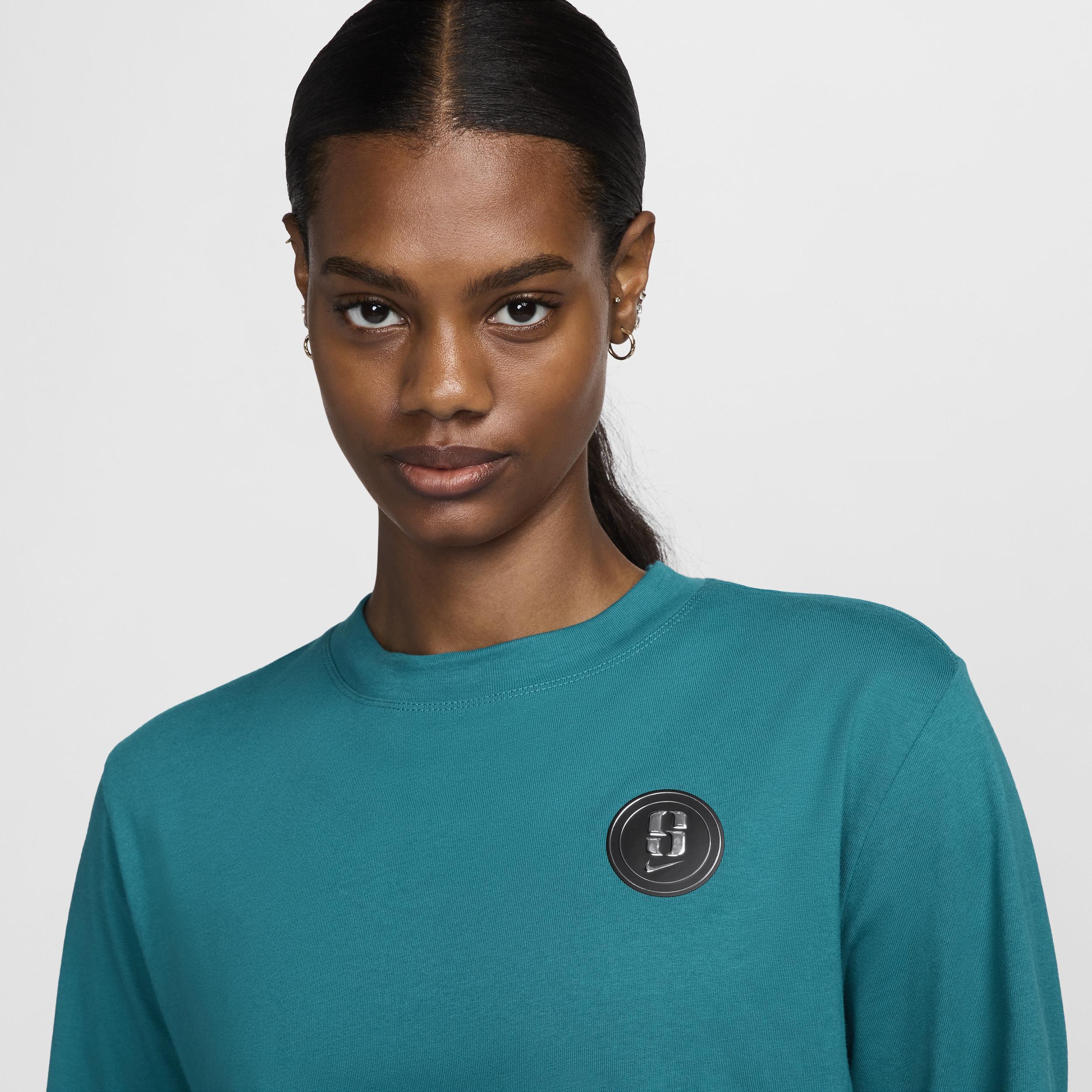 Nike Womens Sabrina Long-Sleeve Basketball T-Shirt Product Image