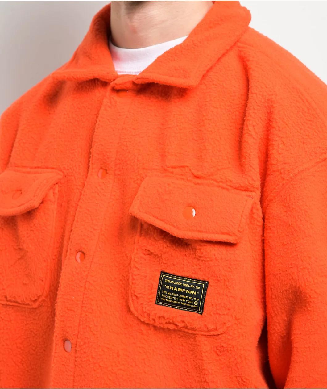 Champion Area 19 Spicy Orange Shacket Product Image